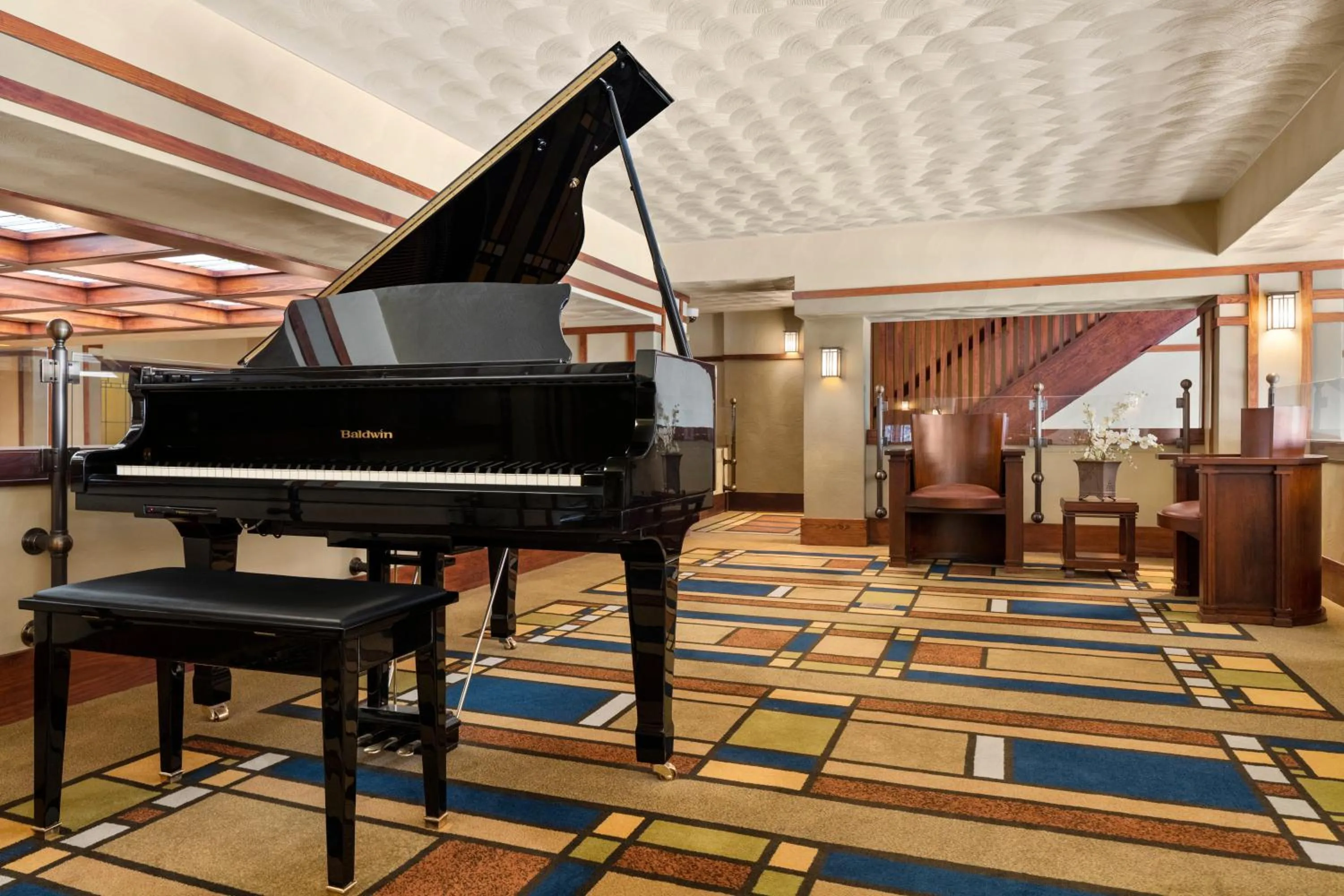 Decorative detail in The Historic Park Inn Hotel