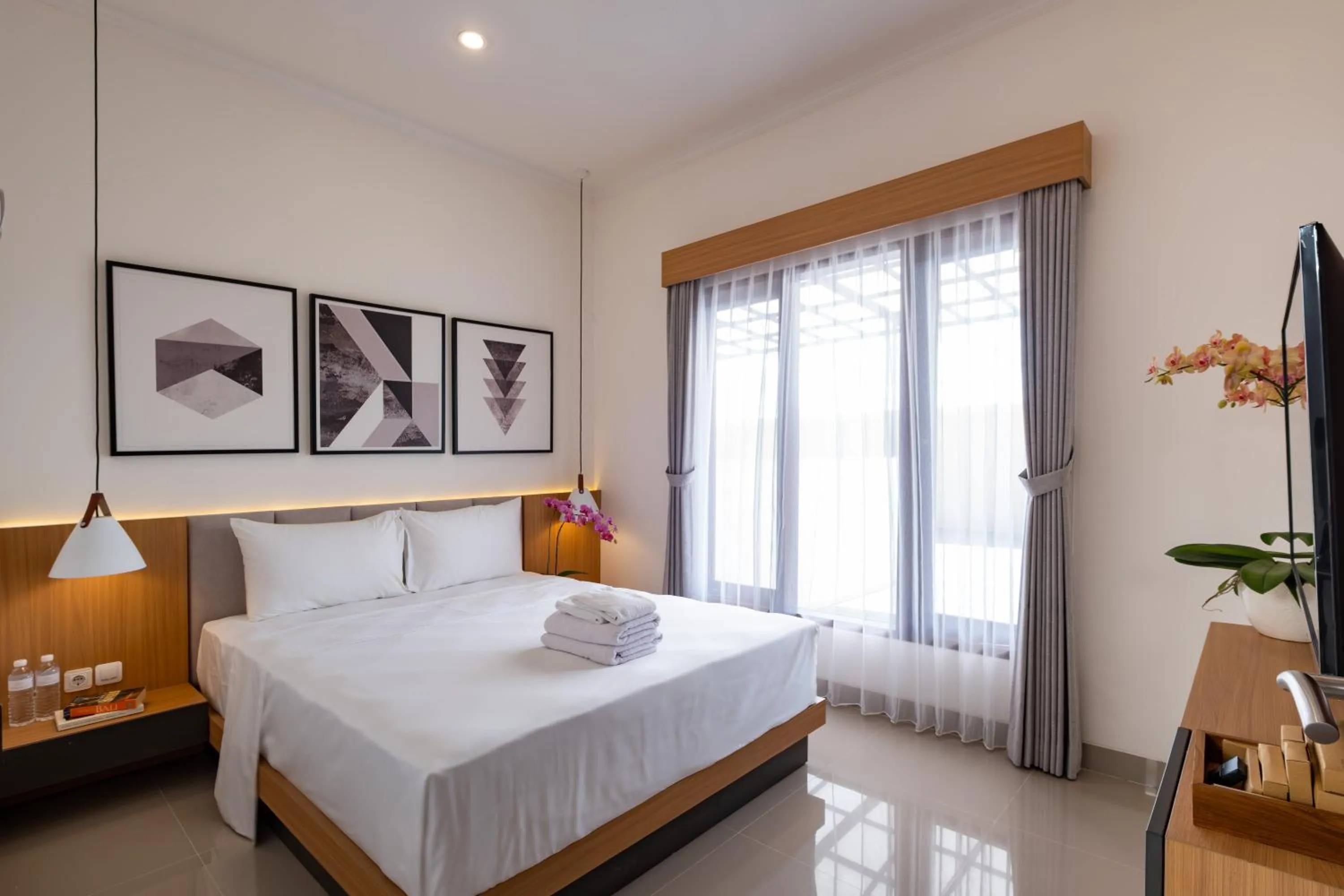 Bed in Taman Seminyak Suites