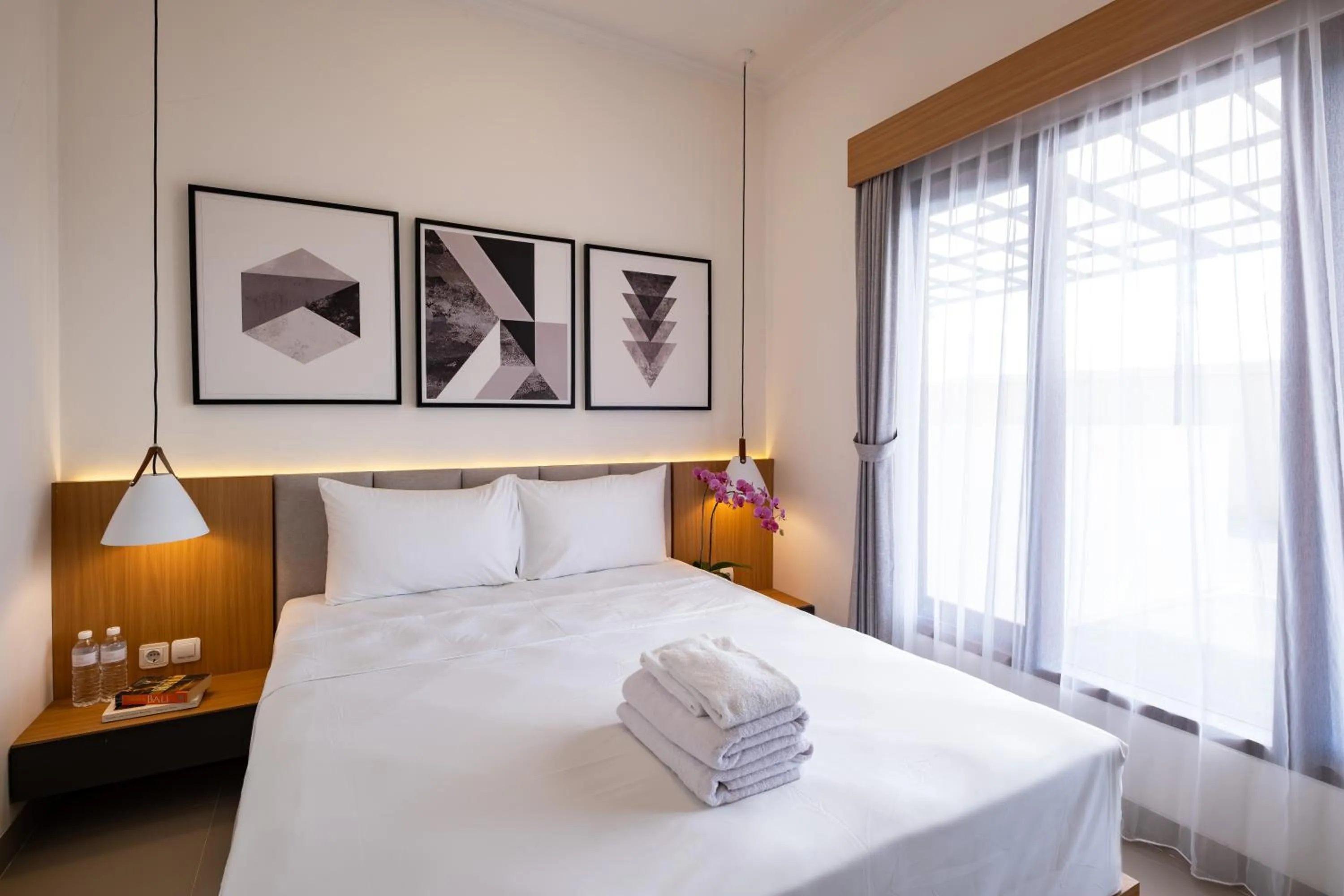 Bed in Taman Seminyak Suites