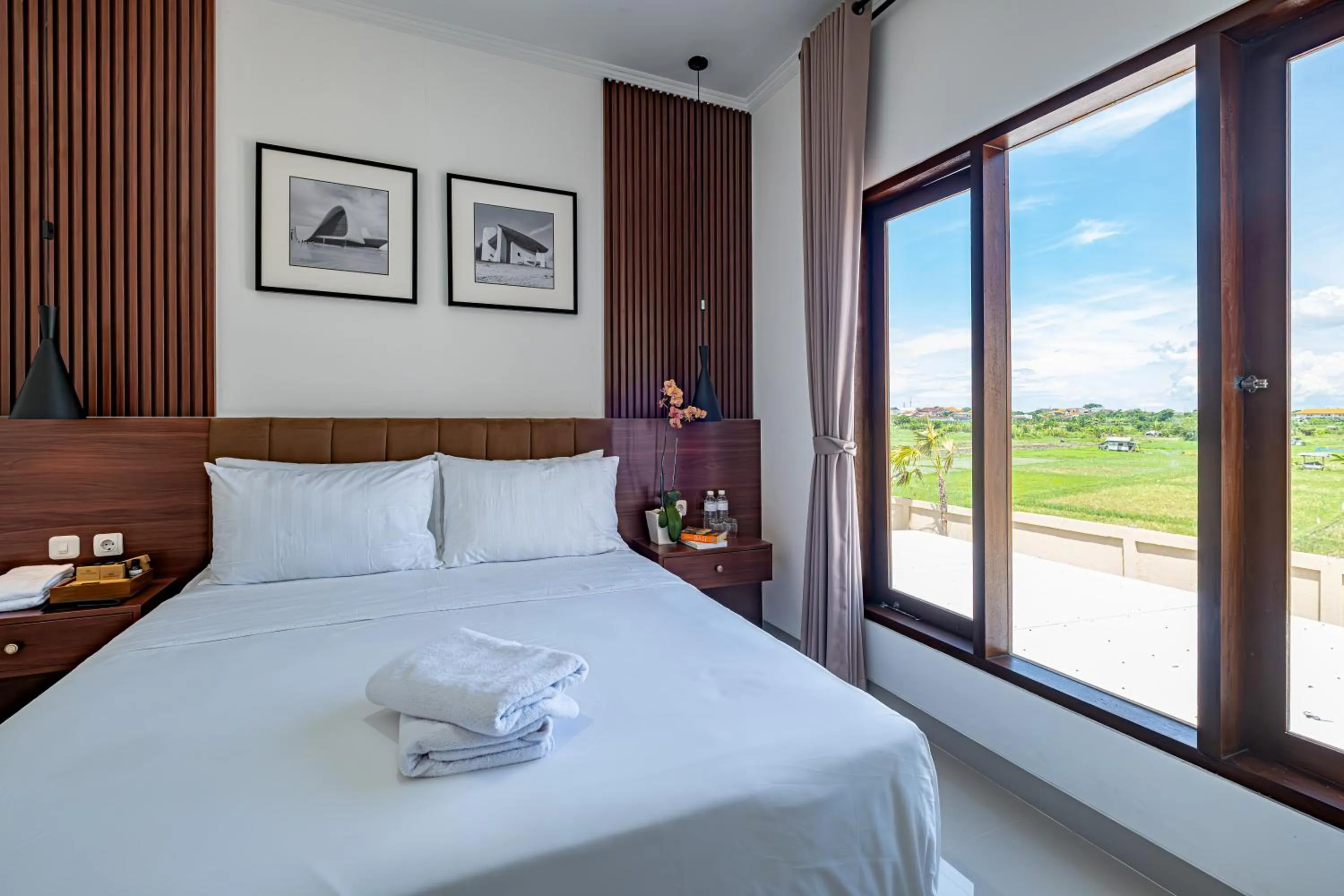 Bed in Taman Seminyak Suites