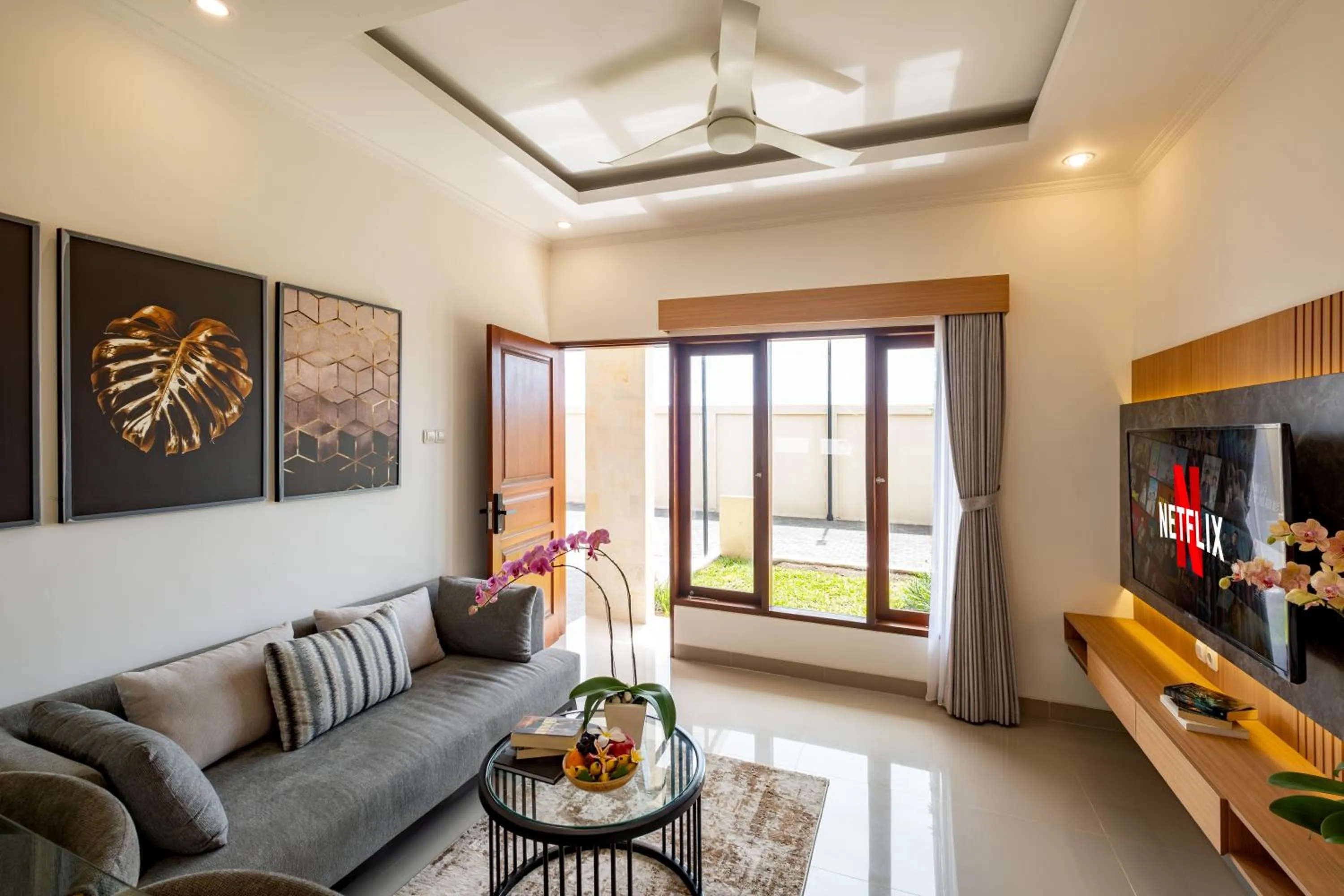 Living room in Taman Seminyak Suites