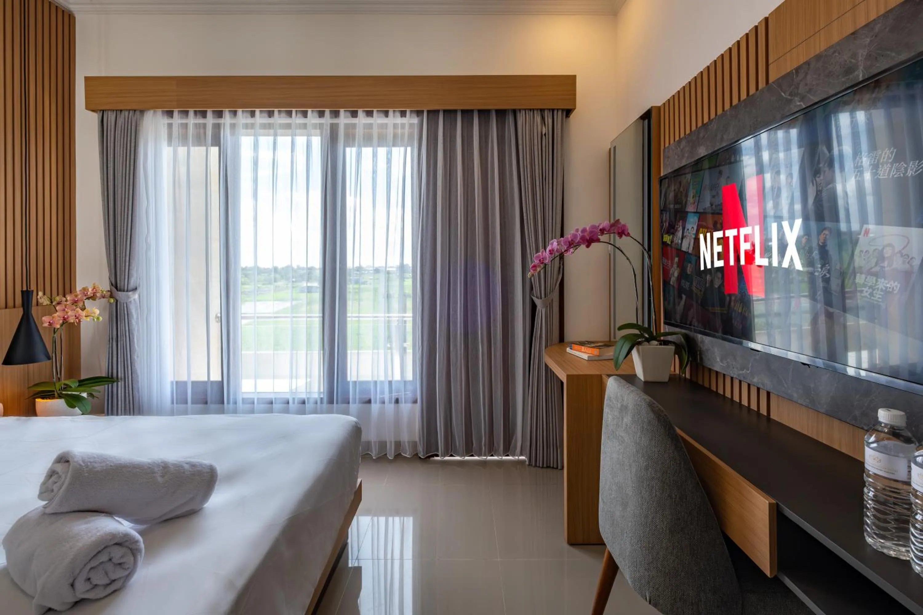 Bed in Taman Seminyak Suites