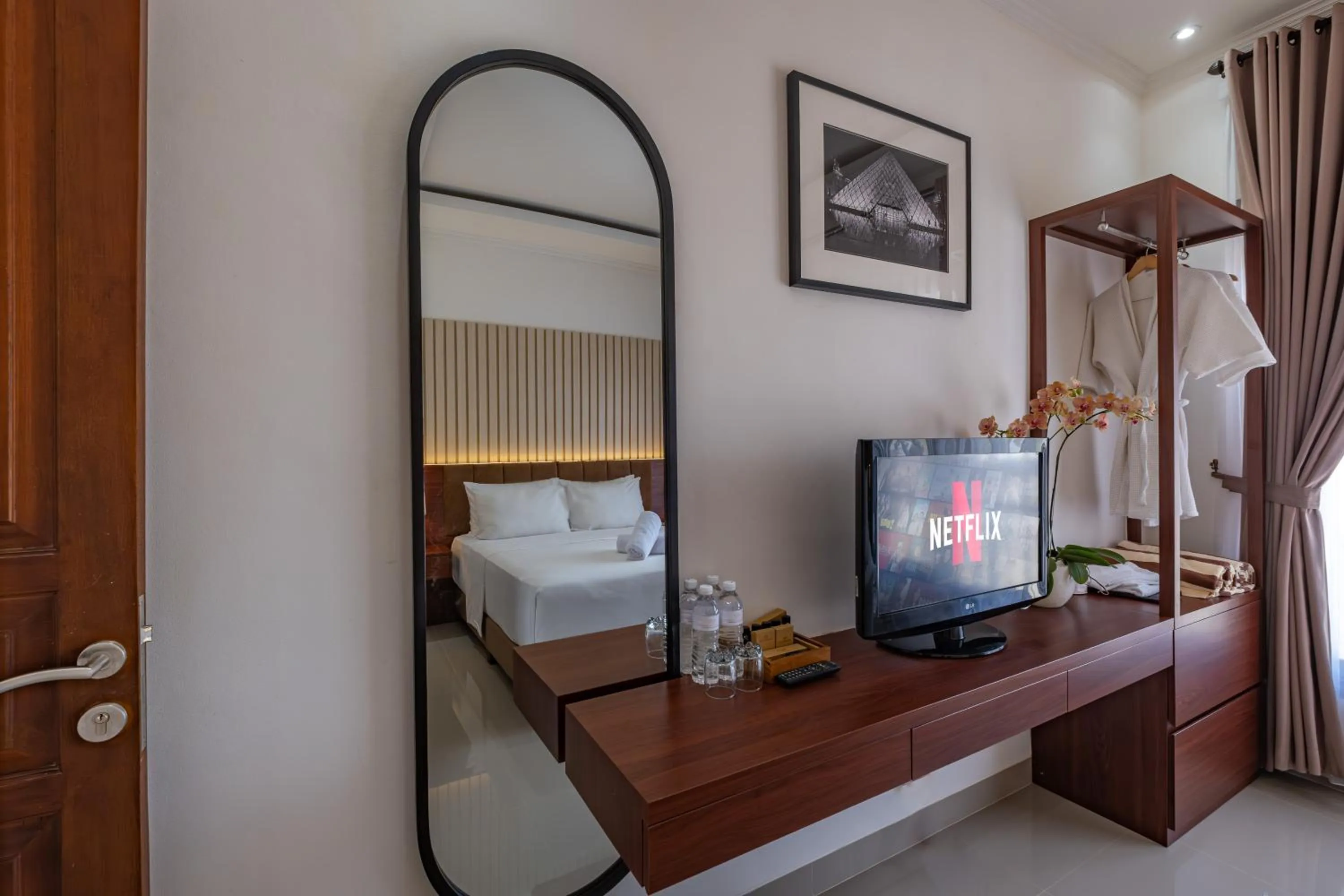 Bed in Taman Seminyak Suites