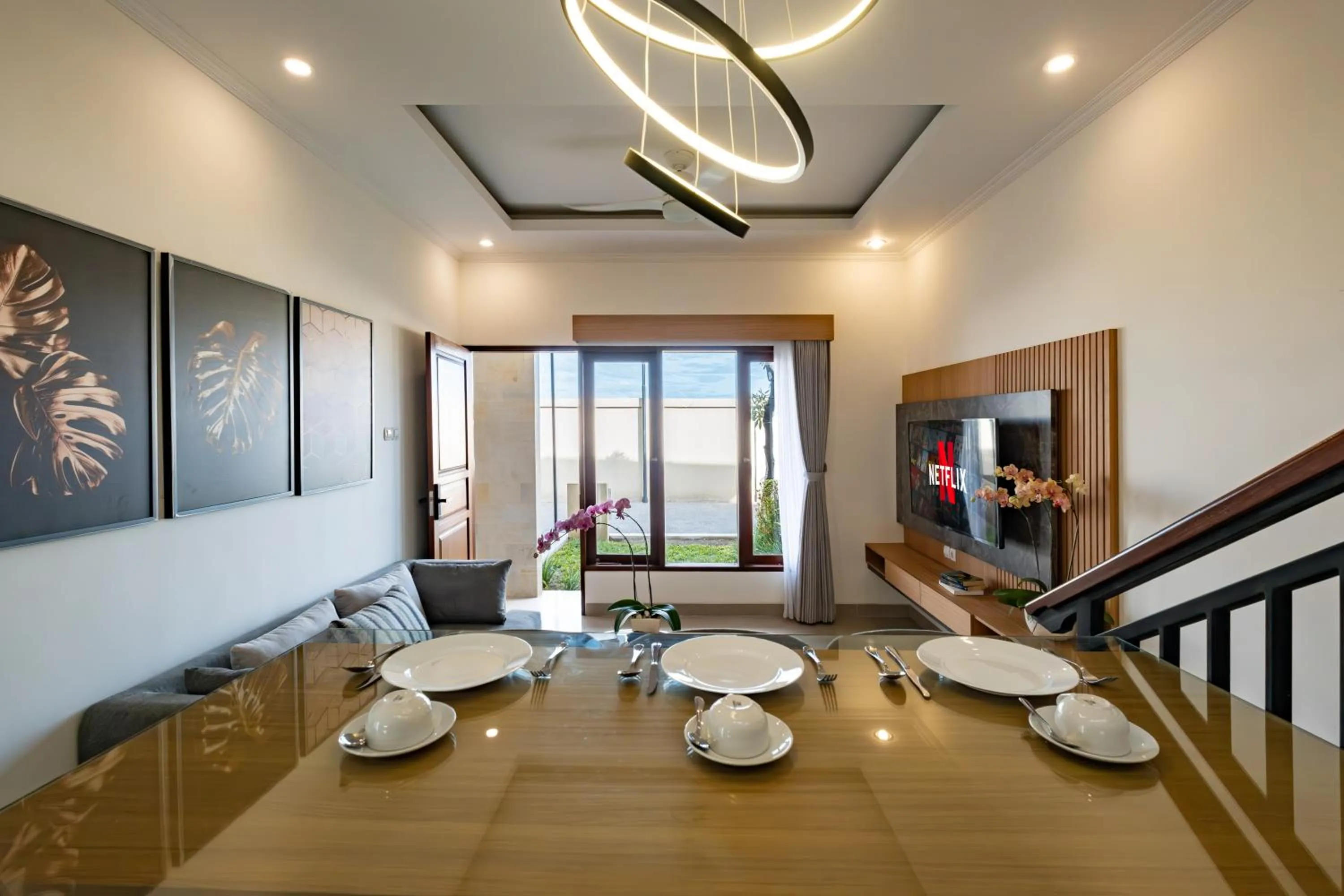 Living room in Taman Seminyak Suites