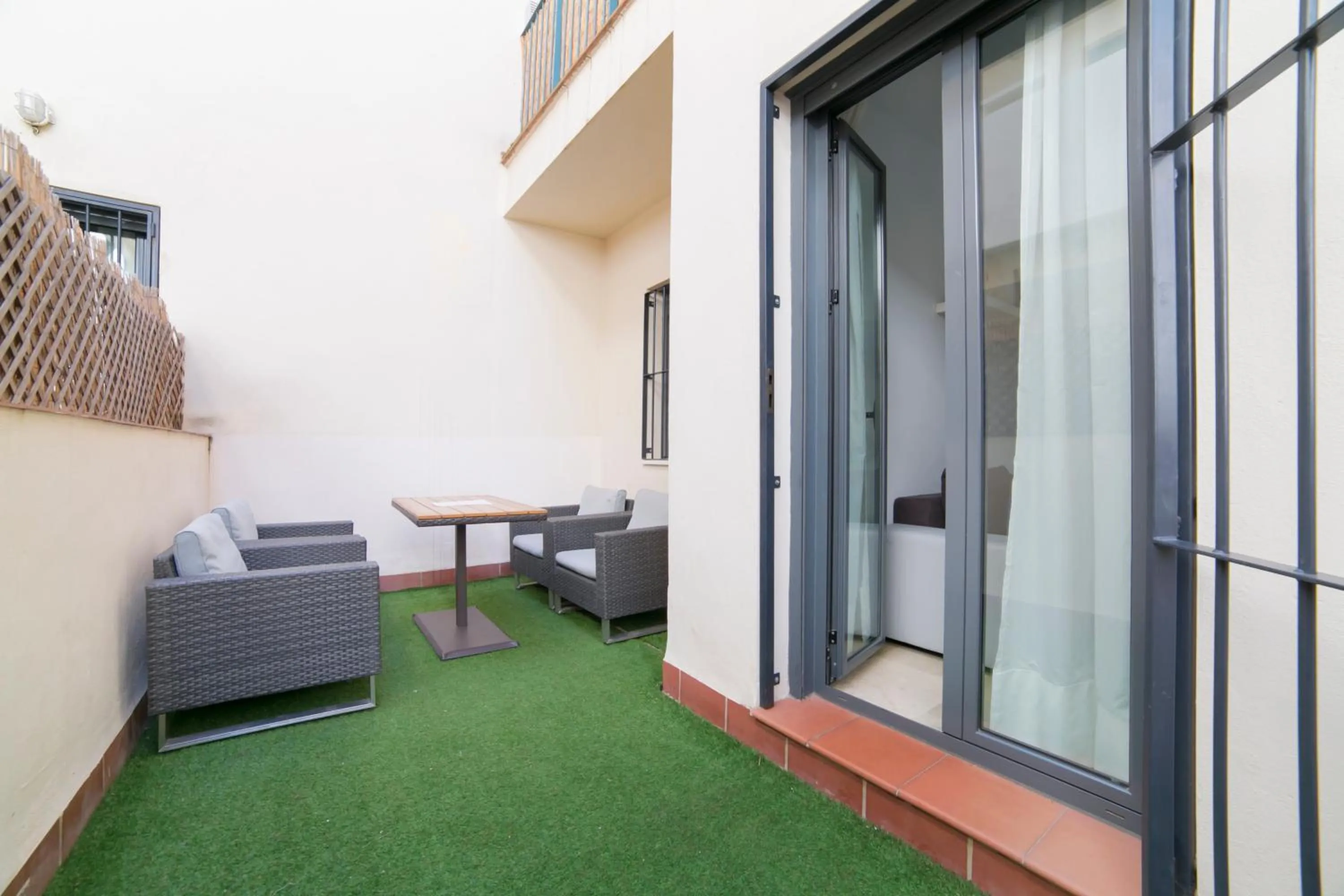 Balcony/Terrace in Apartamentos Salamanca
