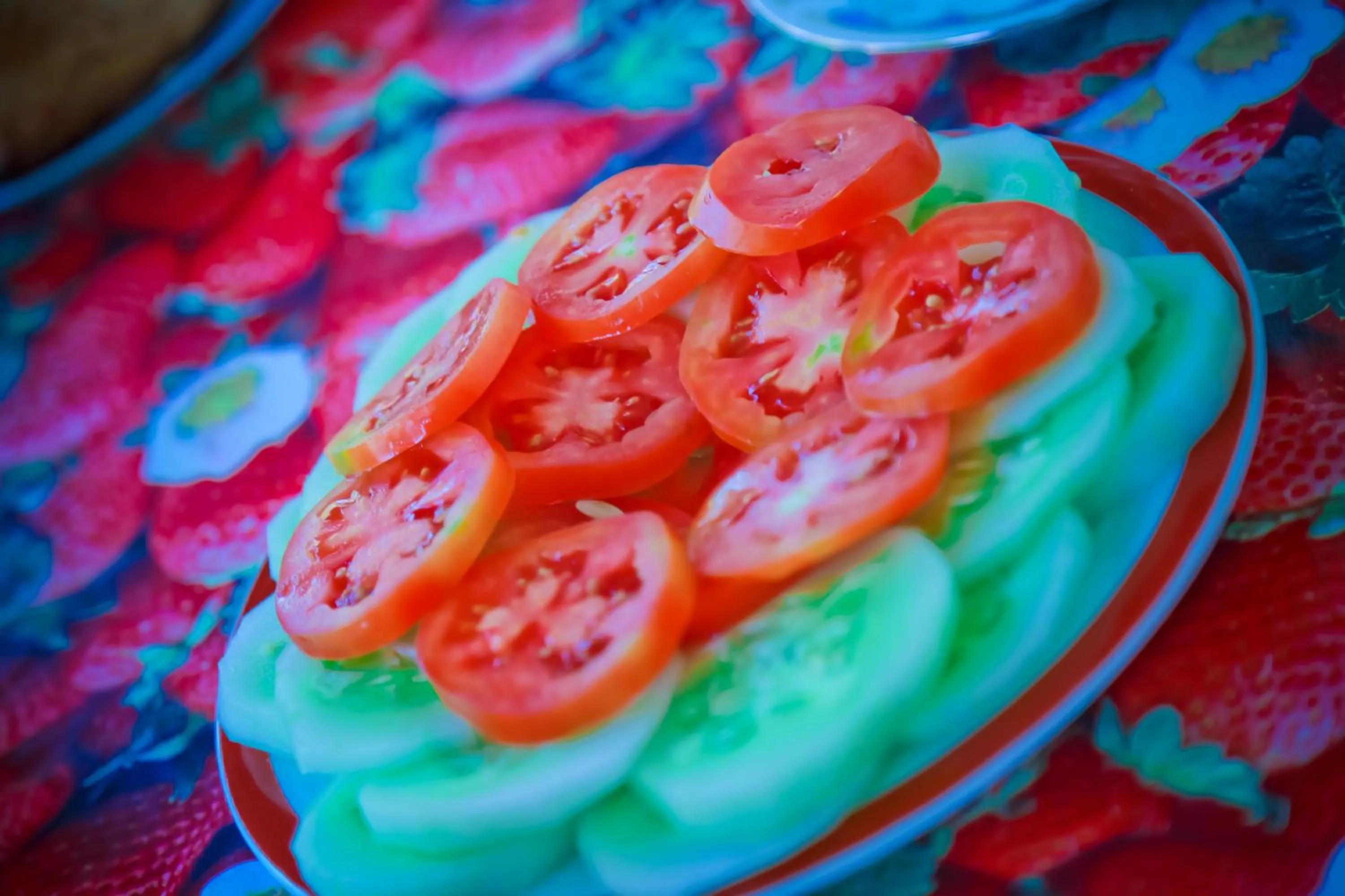 Food close-up in Sumal Villa