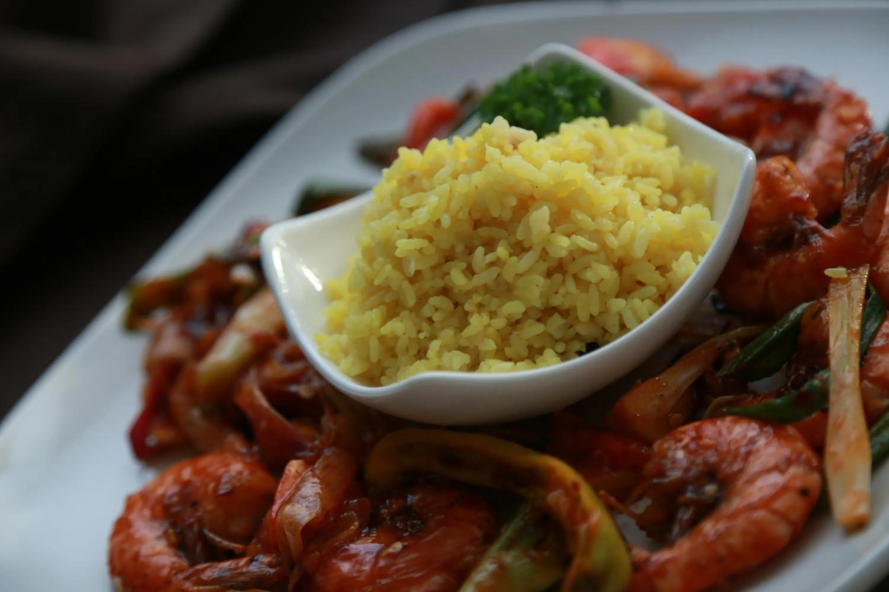 Food close-up in Sumal Villa