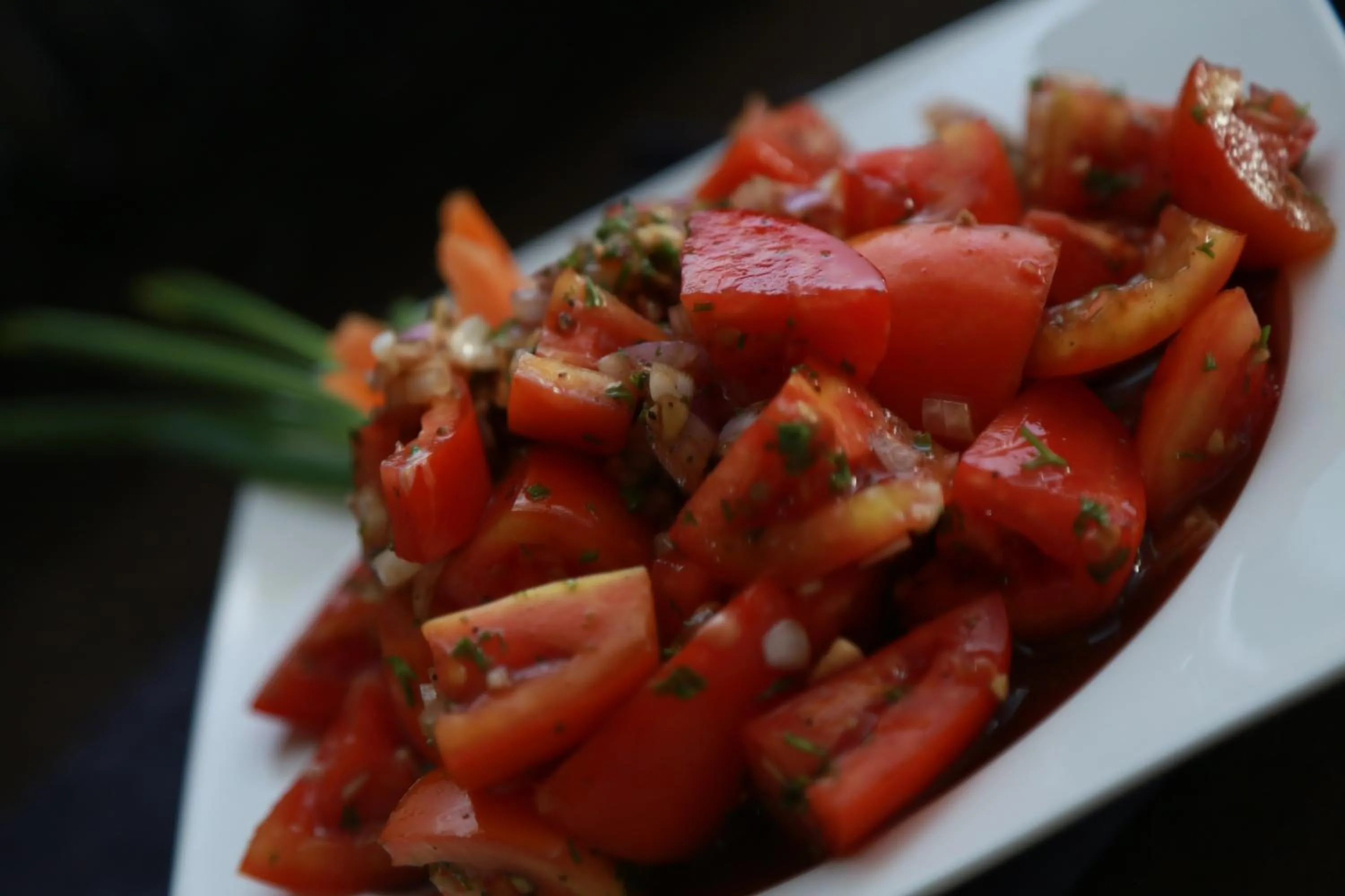 Food close-up in Sumal Villa