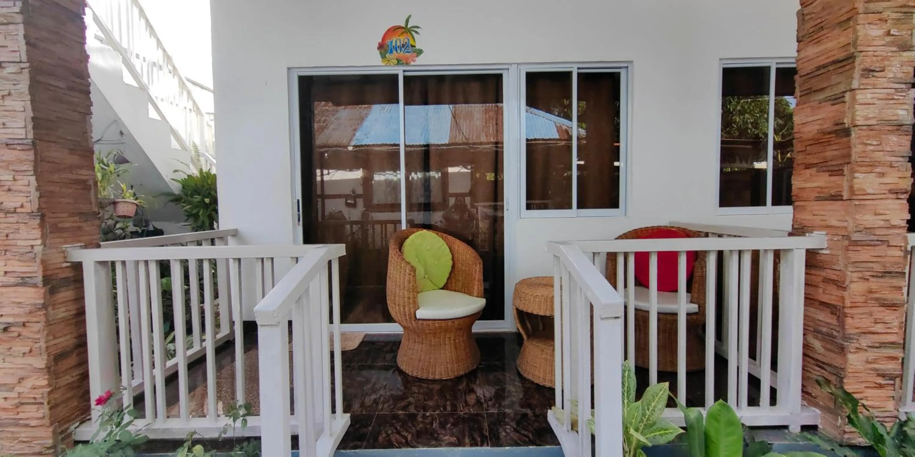 Balcony/Terrace in Chibel Summer Riverside Resort