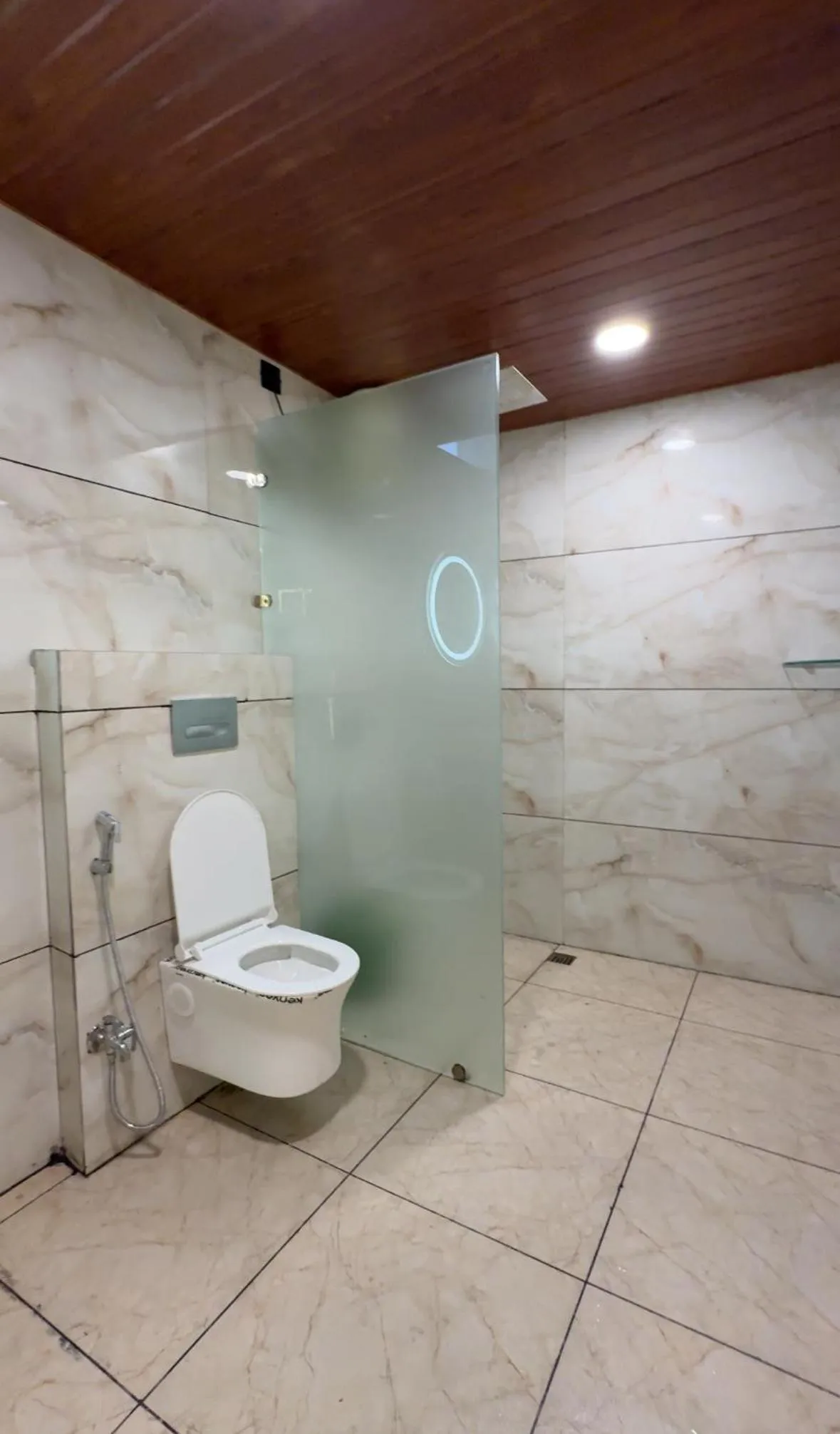 Shower in Hotel Naagshree