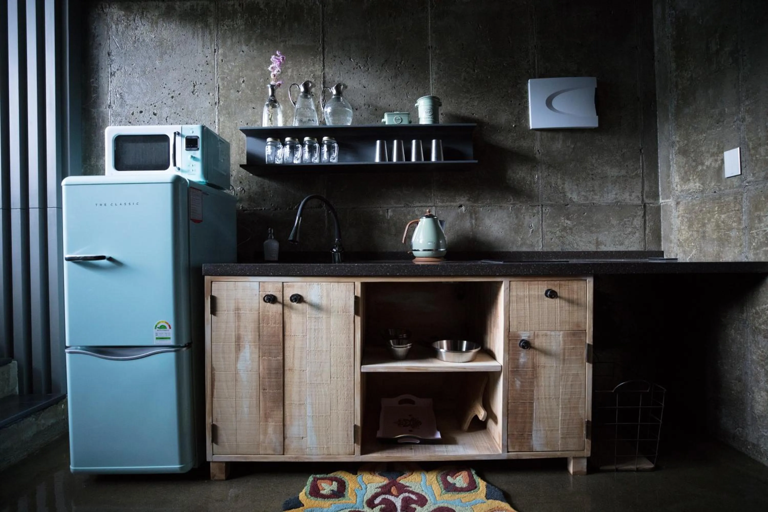 Kitchen or kitchenette in SS Resort