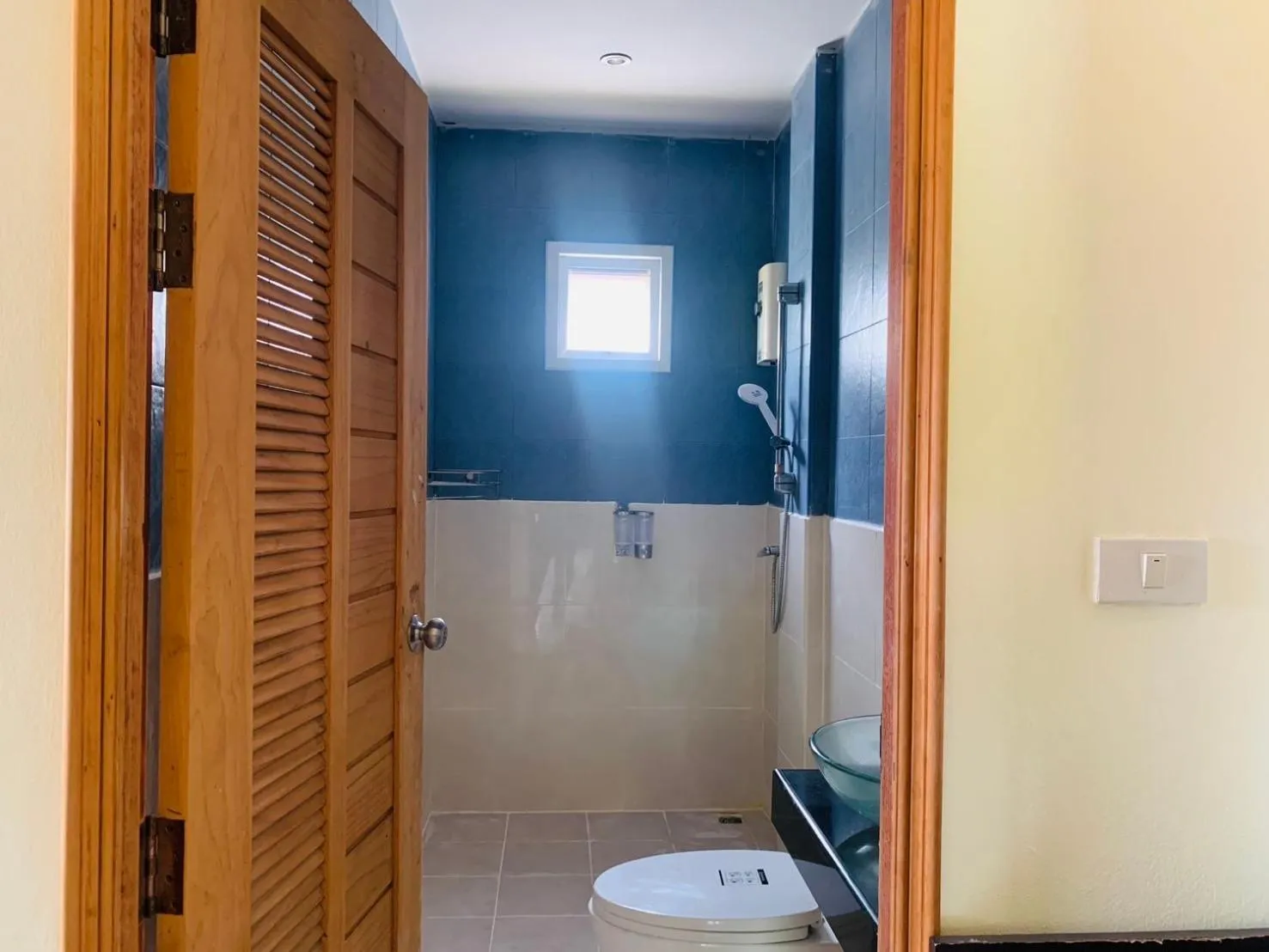 Toilet in Unique Pool Villa Resort