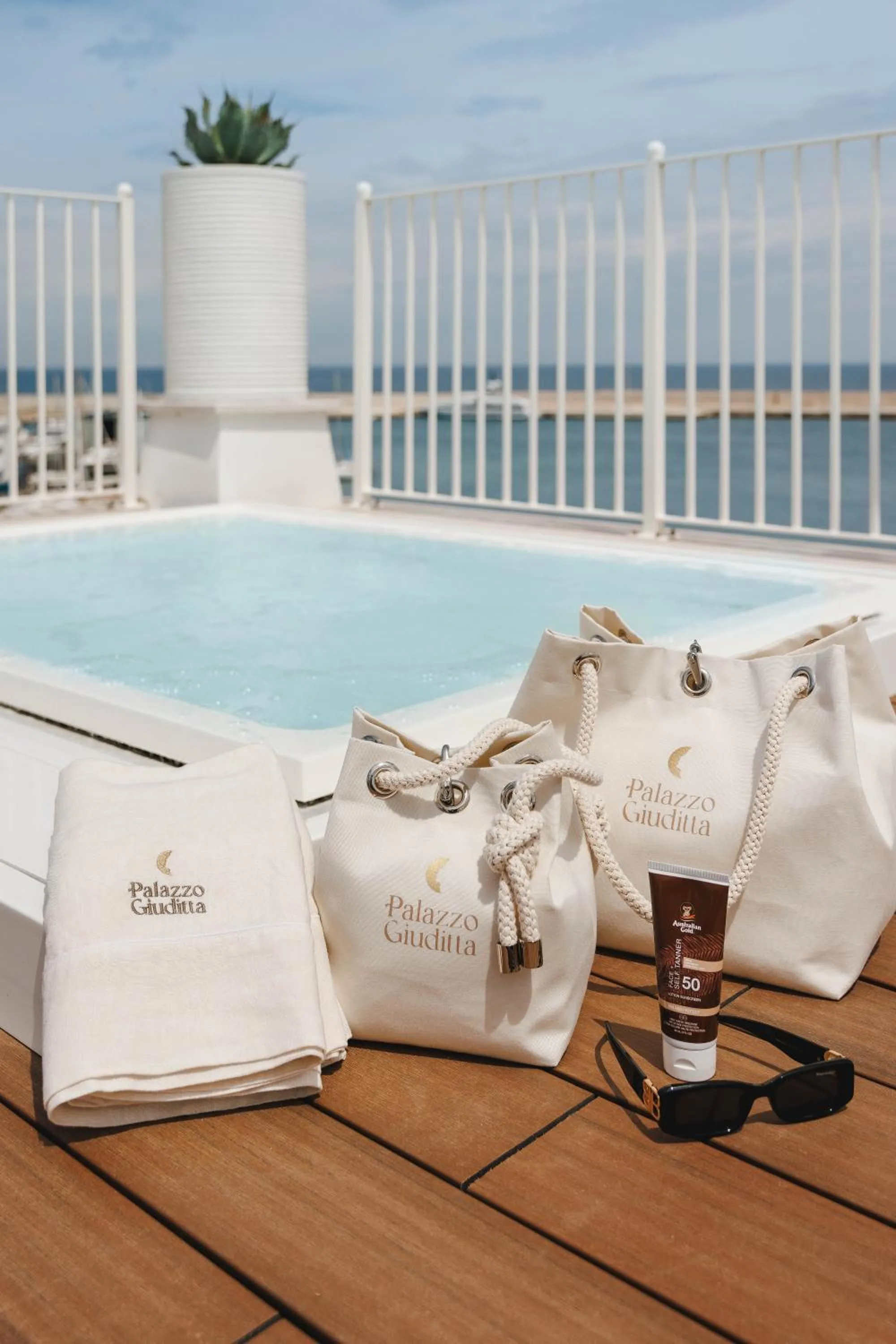 Balcony/Terrace in Palazzo Giuditta