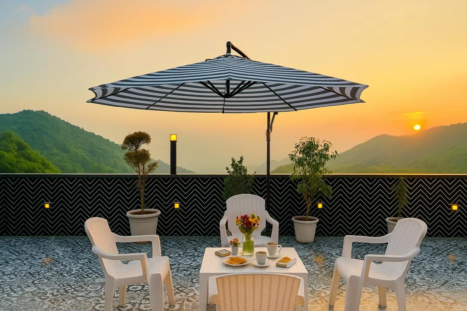 Restaurant/places to eat in Hotel Rockland Residency