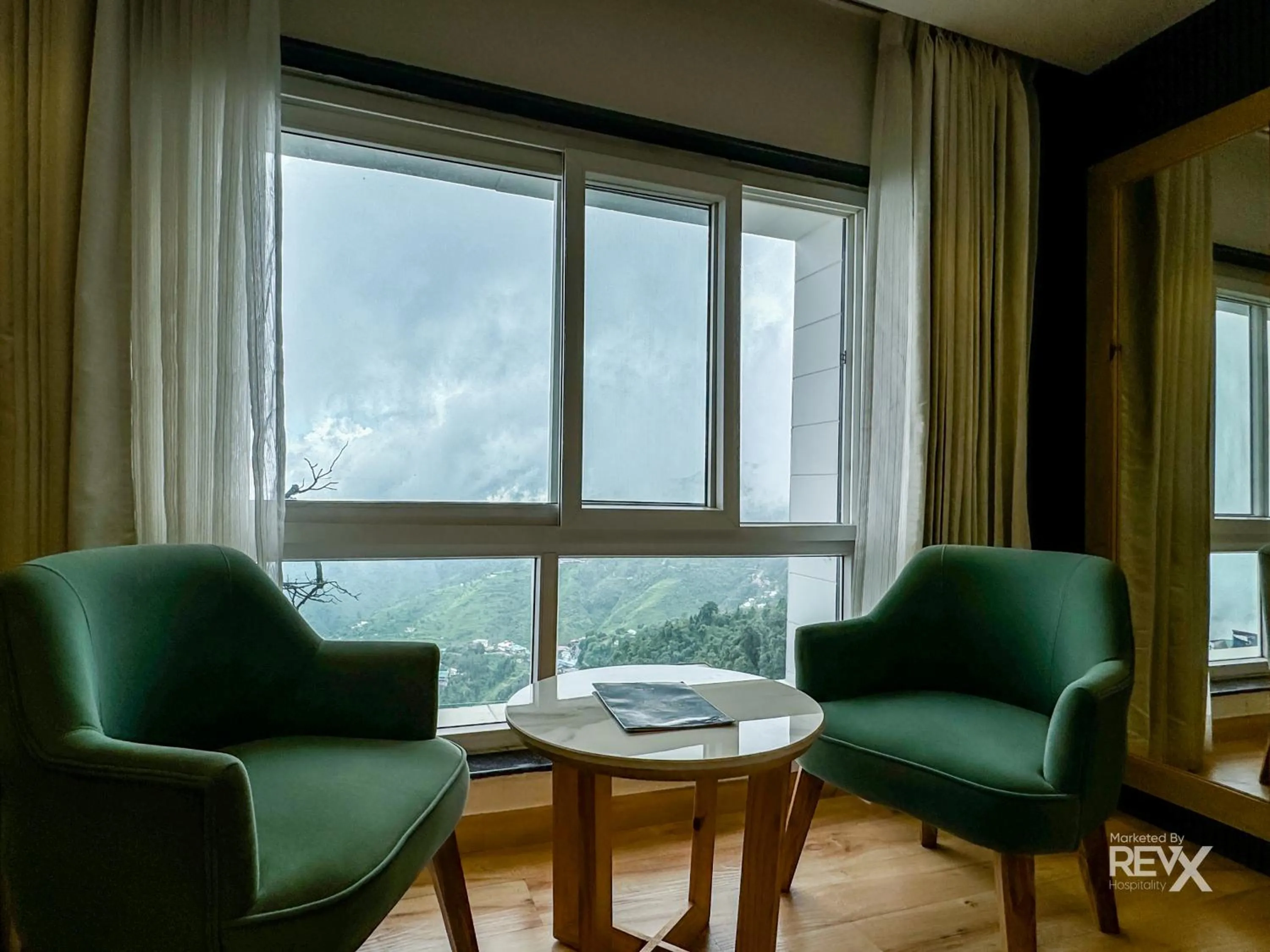 Seating area in Hotel Rockland Residency