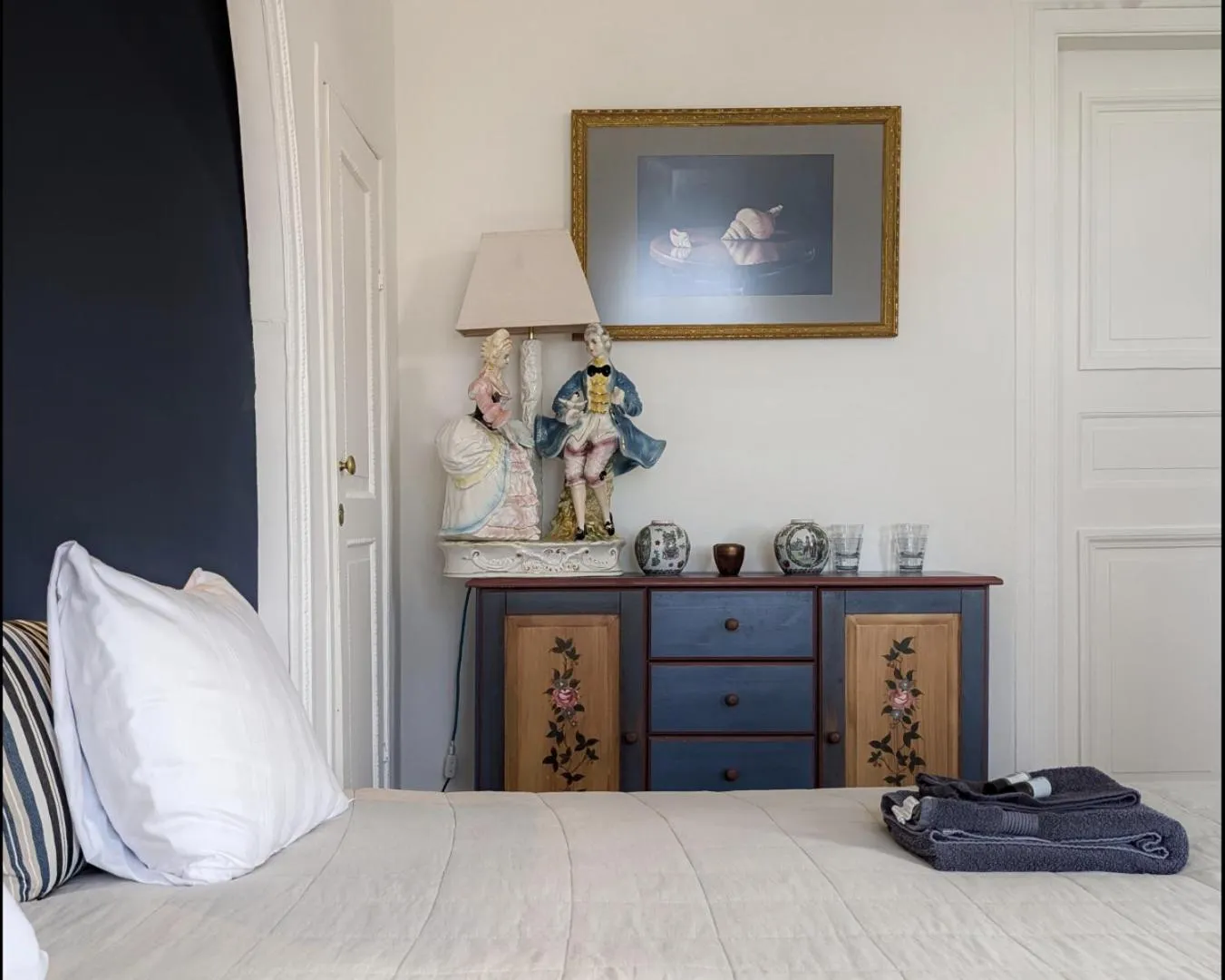 Bed in Brunsbo G:a Biskopsgård Hotell & Konferens