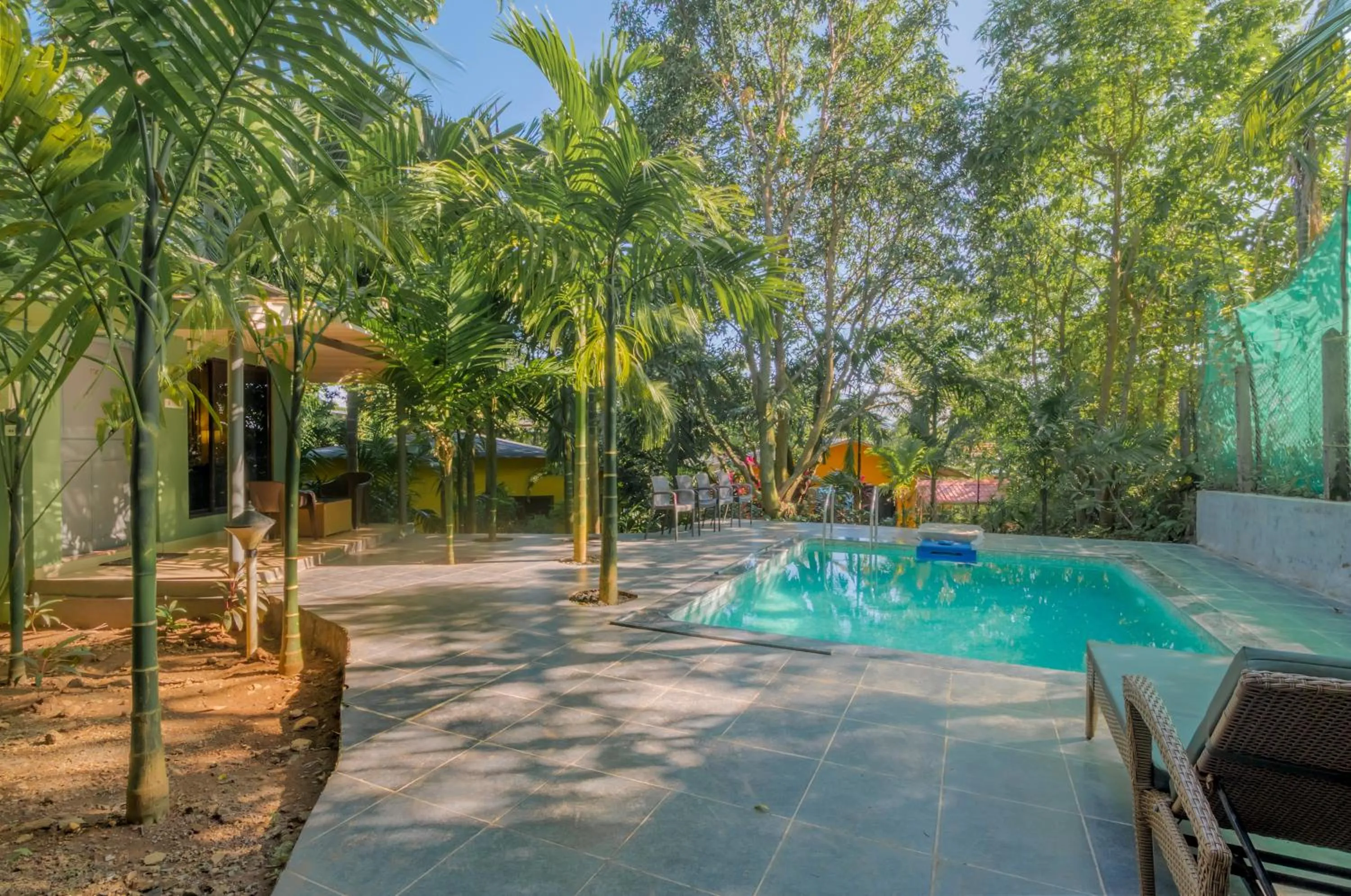 Natural landscape in Silvanus Forest Retreat, Alibaug