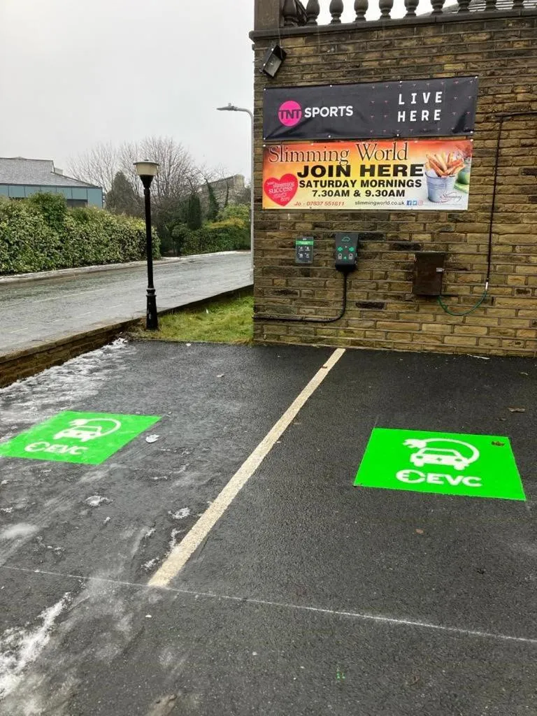 Parking in Best Western Bradford Guide Post Hotel