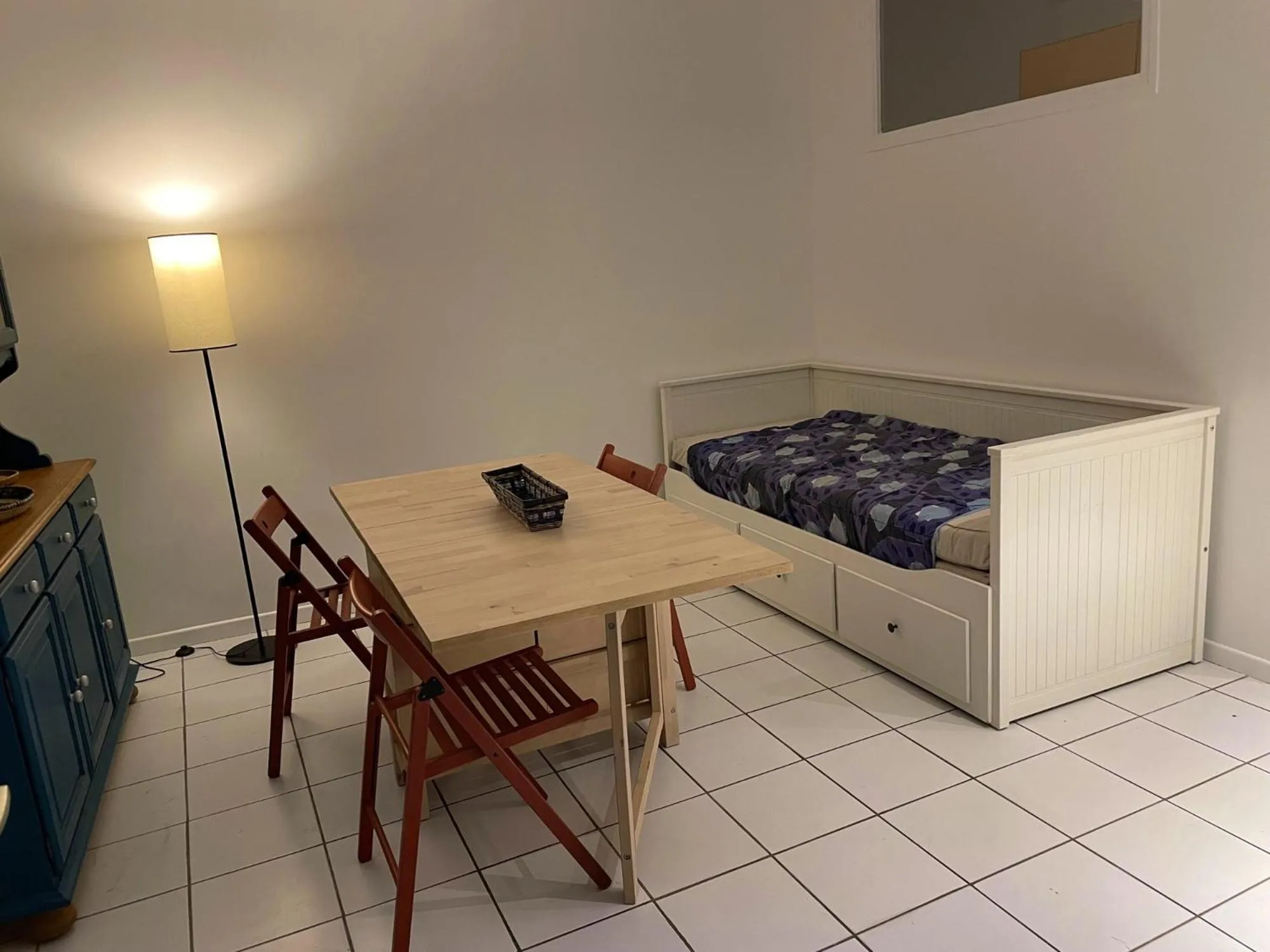 Living room in T2 sur cour au coeur des JO 2024