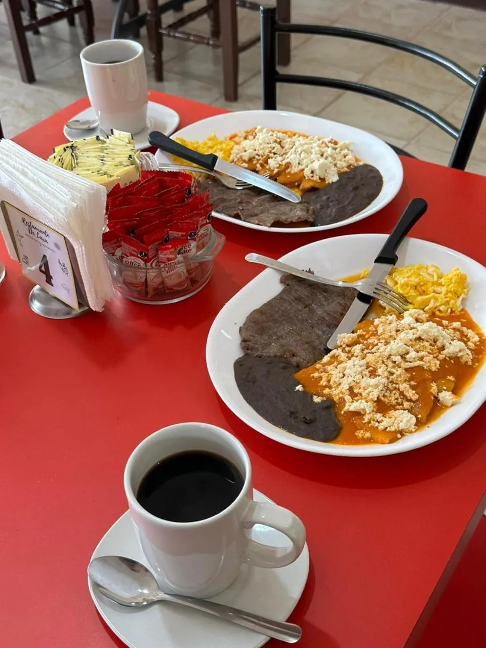 Food in Hotel Del Valle