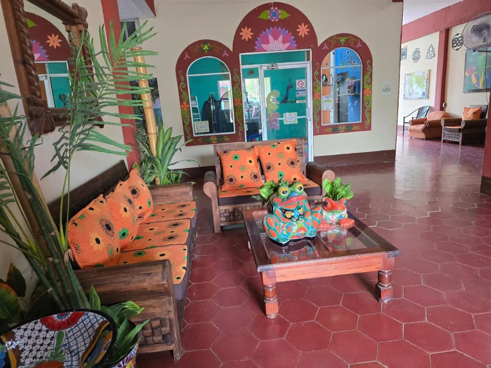 Lobby or reception in Hotel Del Valle