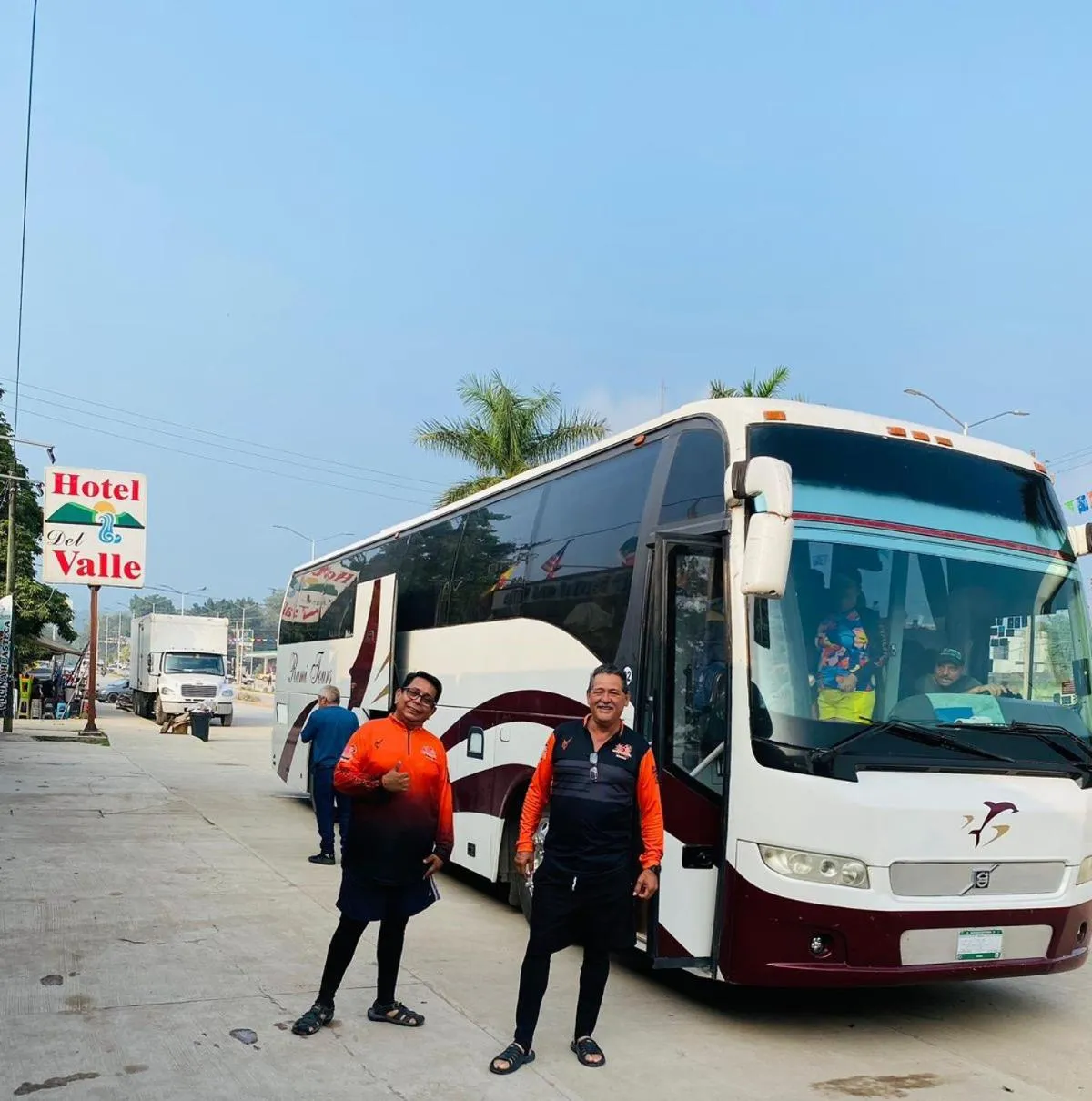 group of guests in Hotel Del Valle