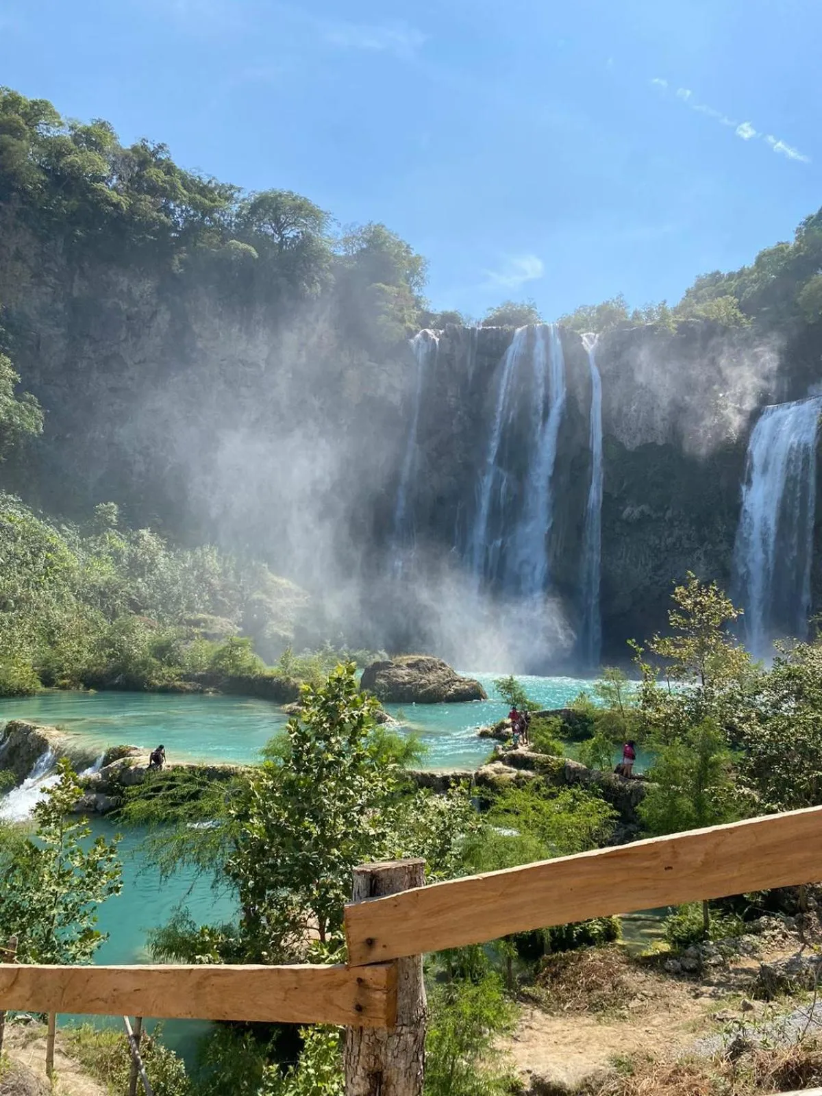 Natural landscape in Hotel Del Valle