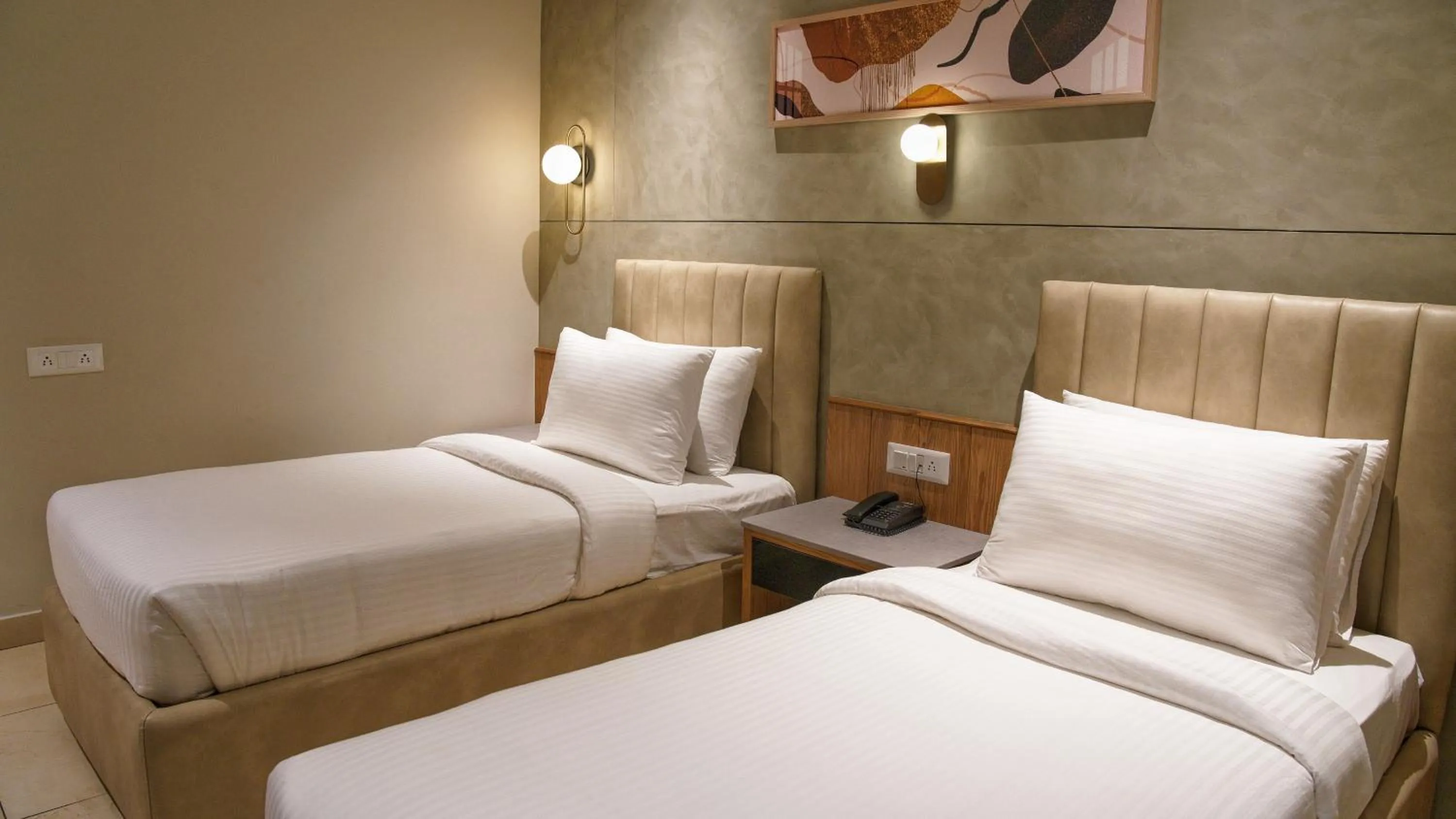 Bed in Zipp Hotel Le Opera