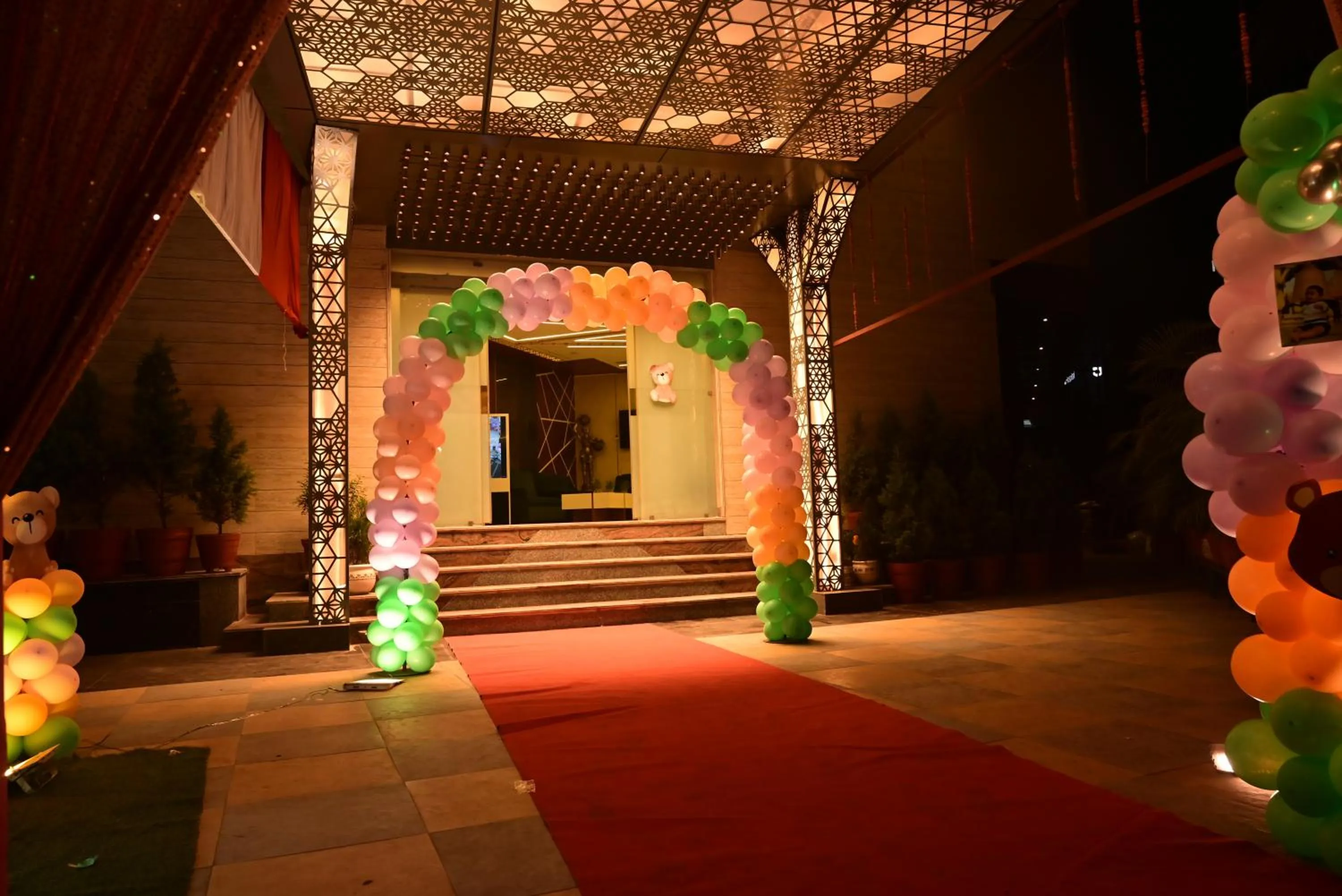 Facade/entrance in The Ecstasy Hotel