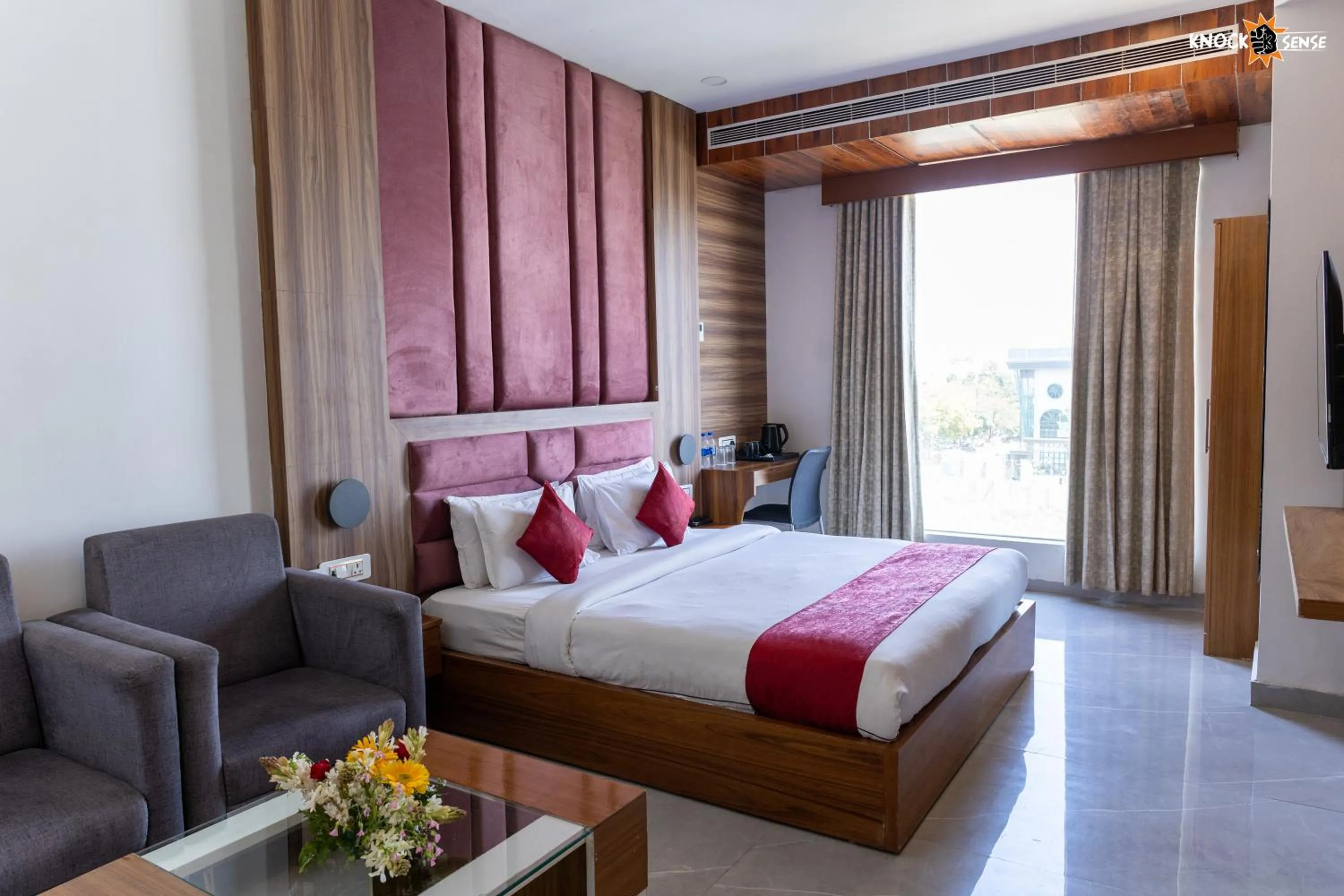 Bed in The Ecstasy Hotel