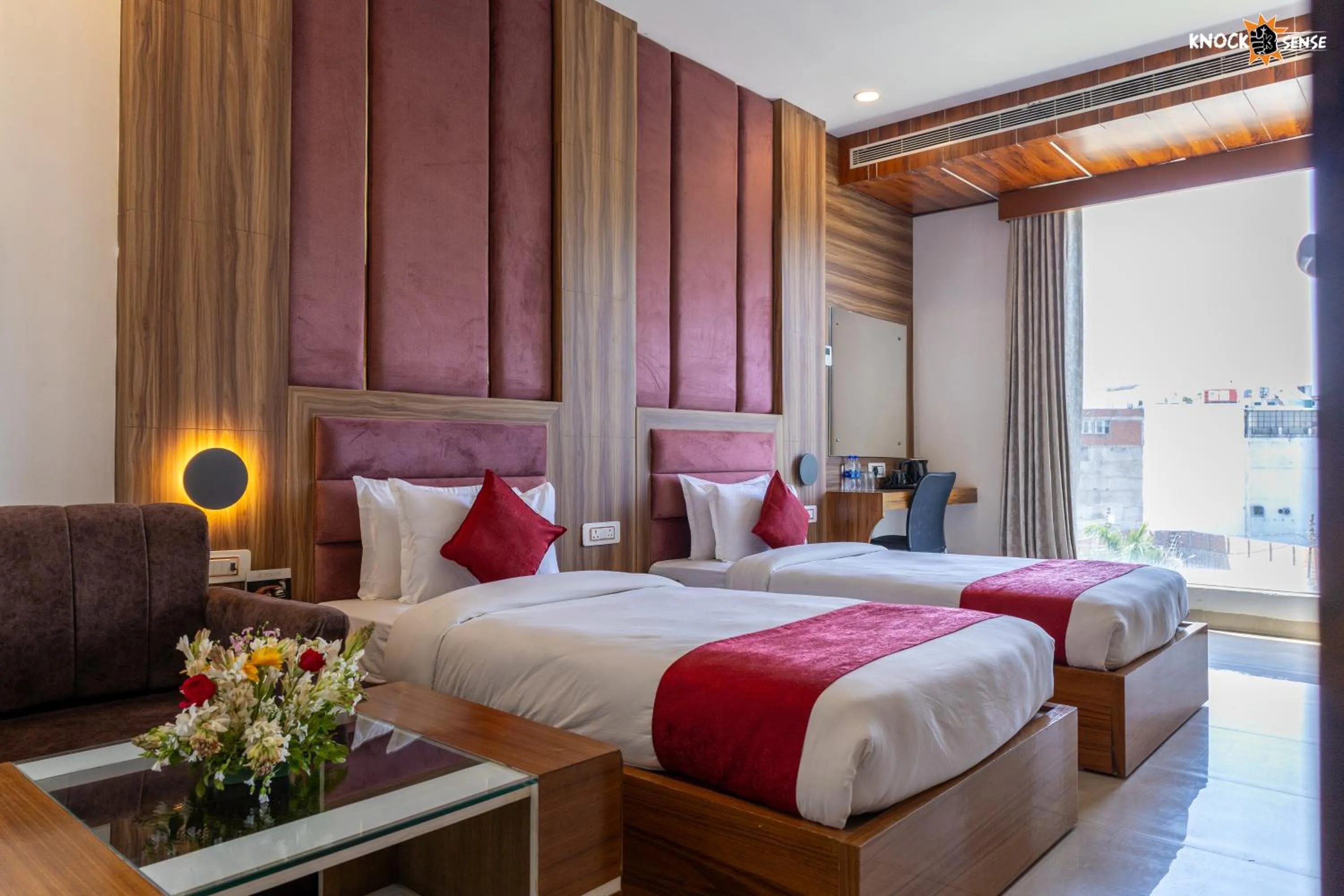 Bed in The Ecstasy Hotel