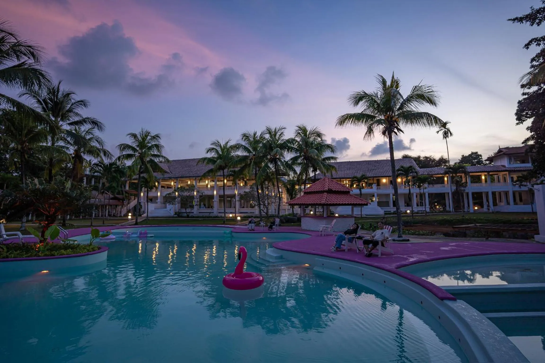 Pool view in BIDONG VIEW RESORT
