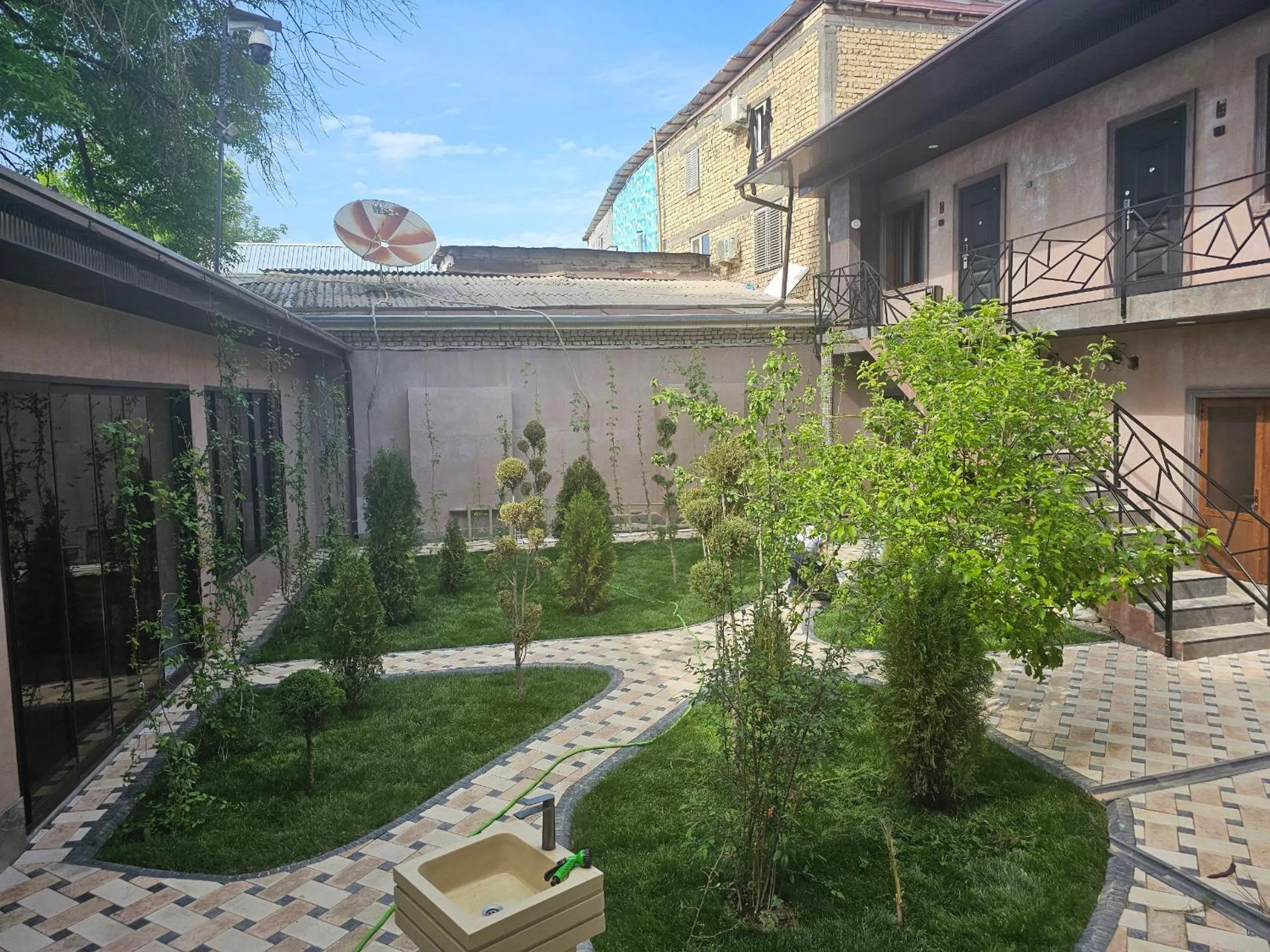 Garden in Homy House Hotel