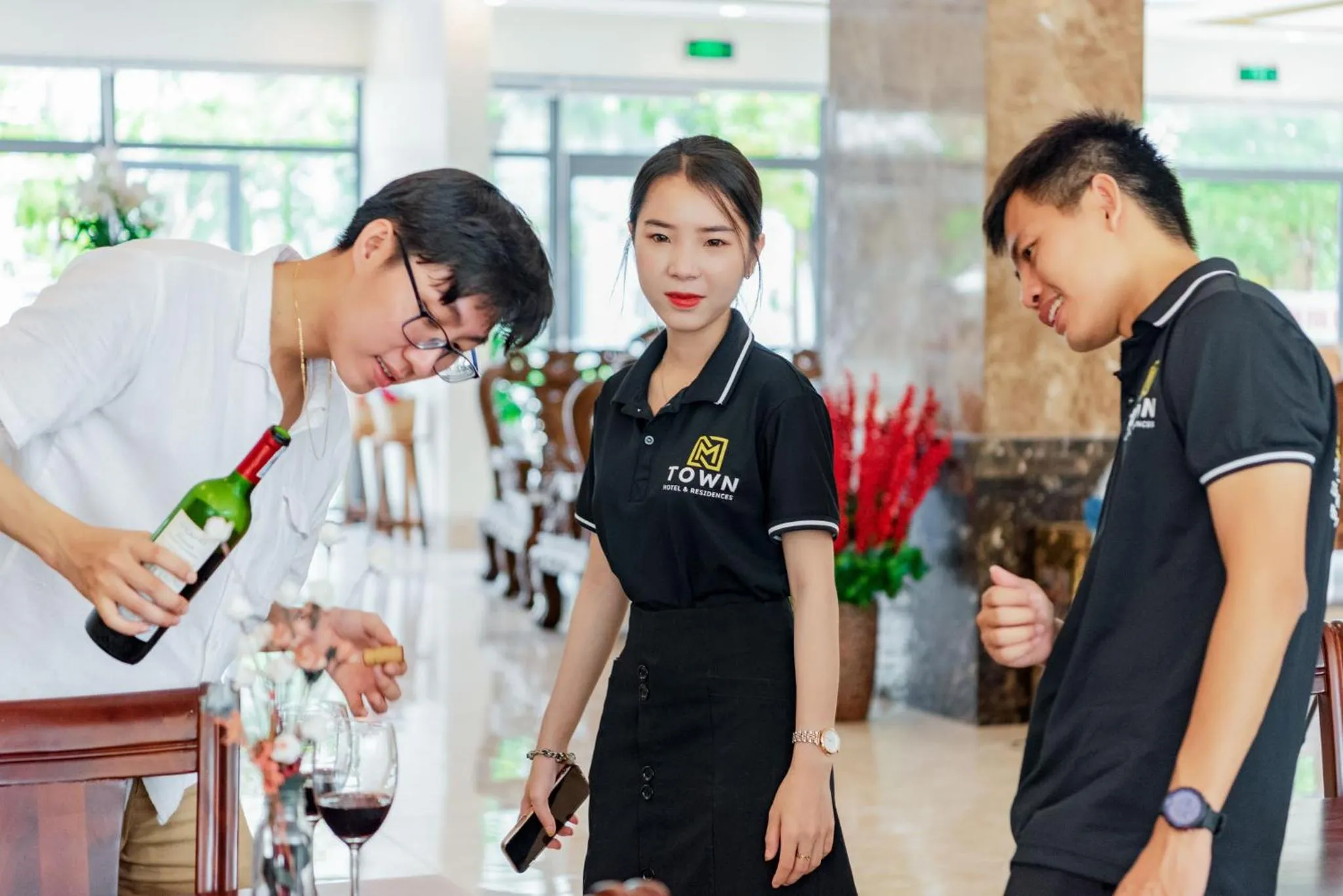 Staff in Luxy Park Hotel & Apartments - MTown