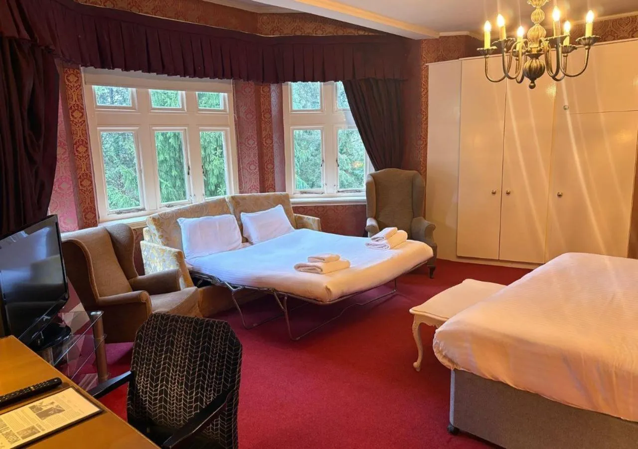 Bedroom, Bed in Ruthin Castle Hotel and Spa