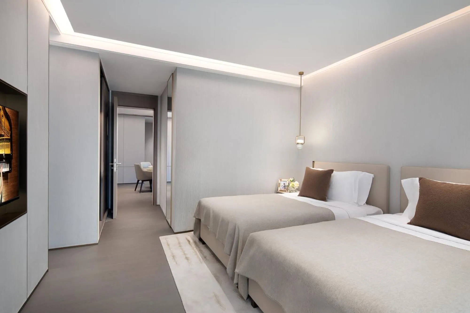 Bedroom, Bed in Ascott Pazhou Guangzhou