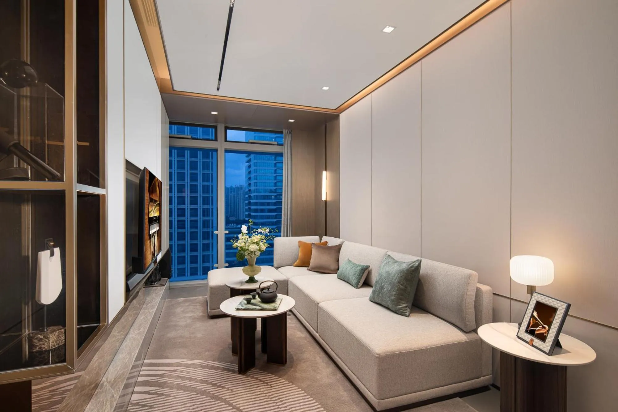 Living room in Ascott Pazhou Guangzhou
