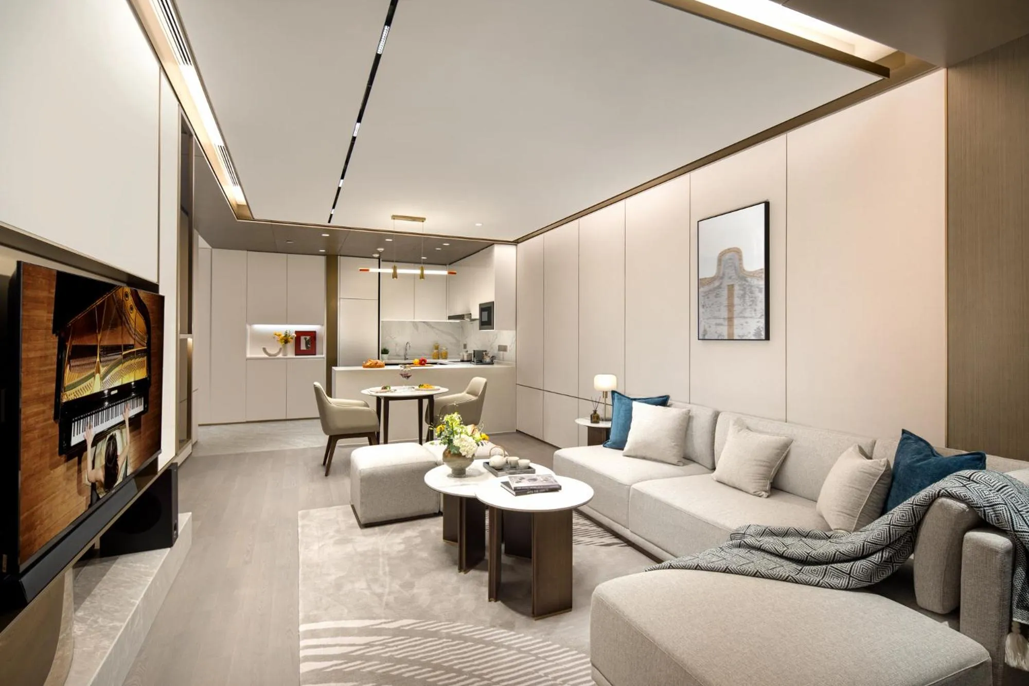 Living room in Ascott Pazhou Guangzhou