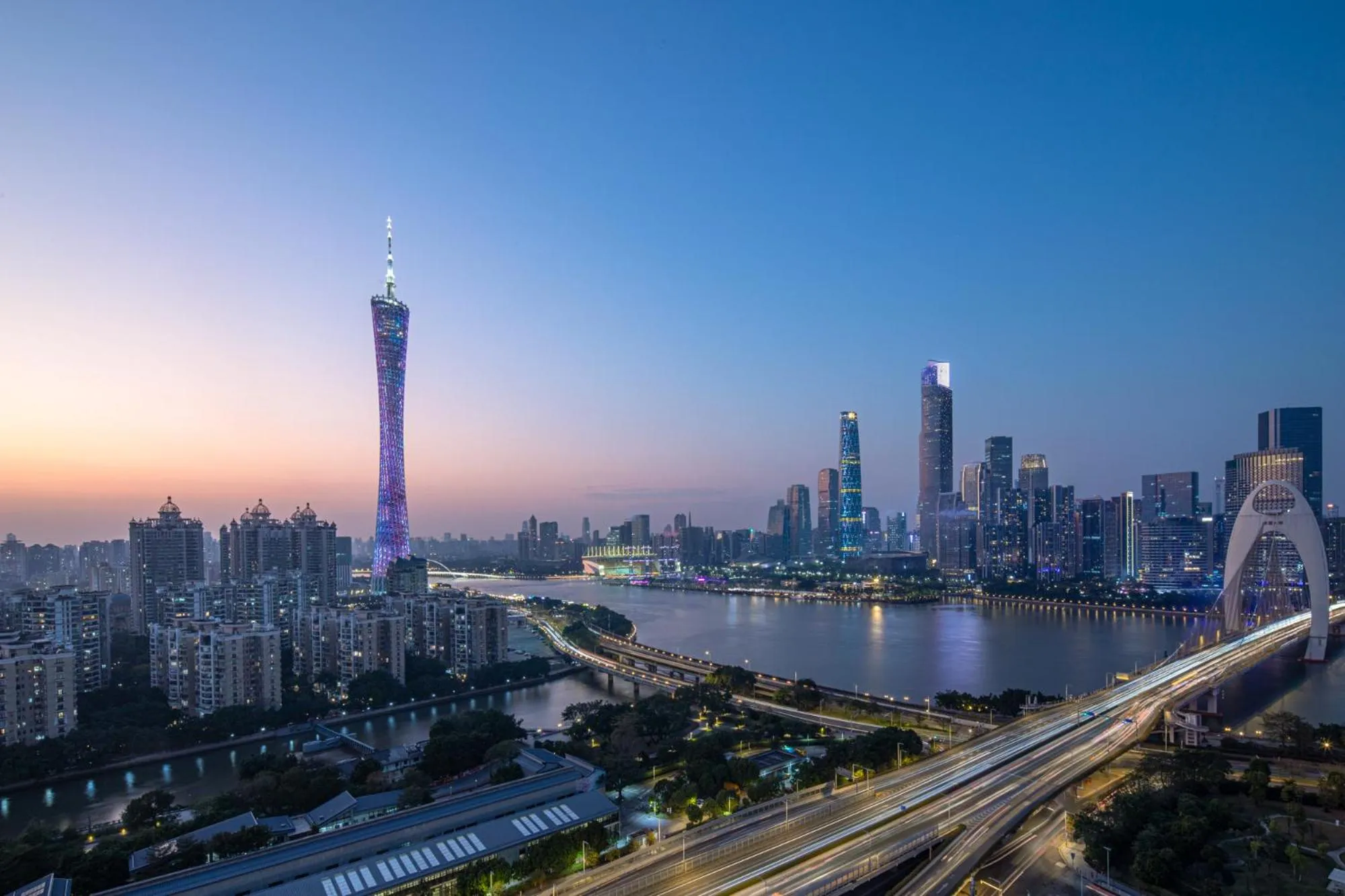 Night in Ascott Pazhou Guangzhou