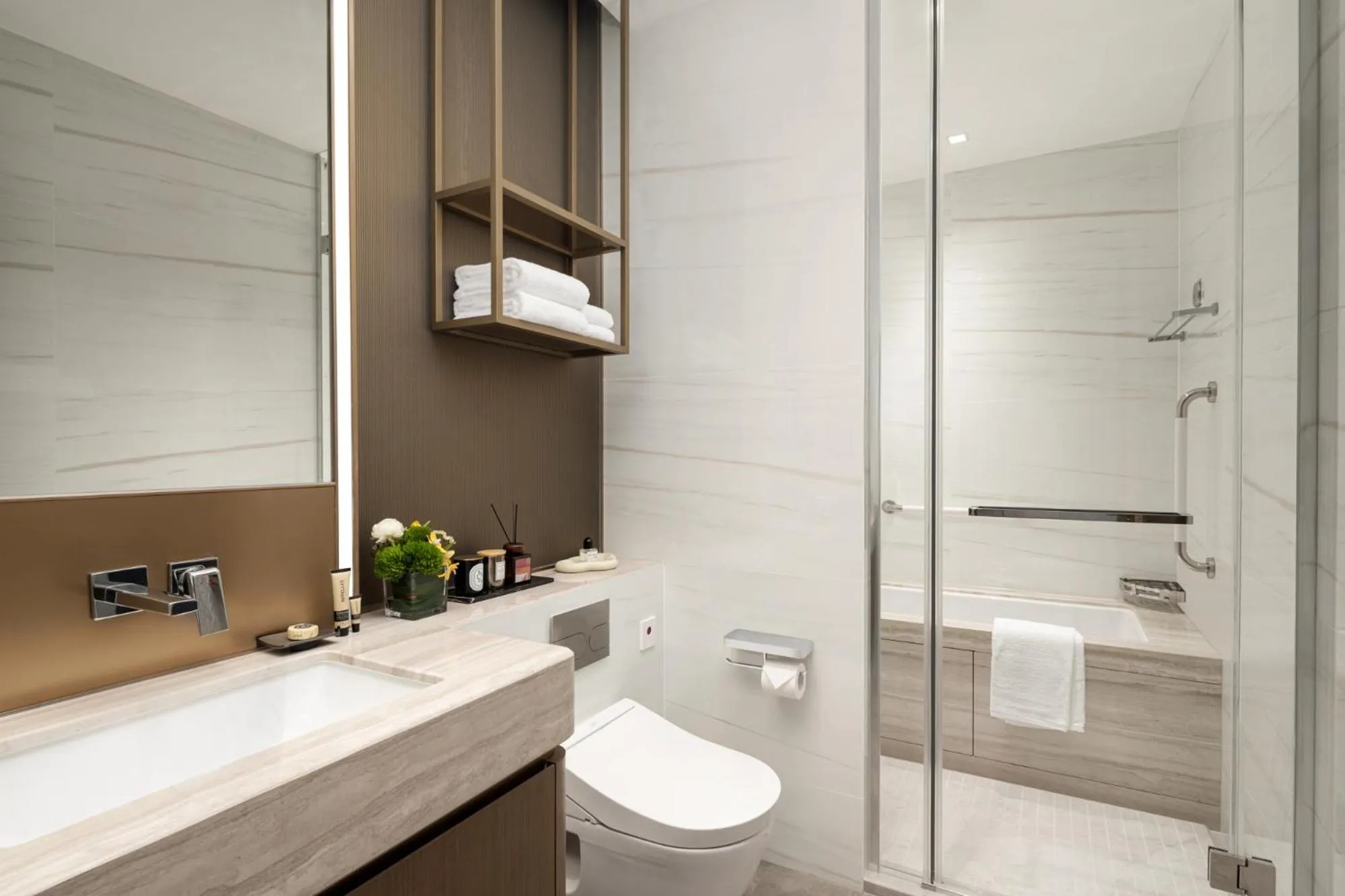 Bathroom in Ascott Pazhou Guangzhou