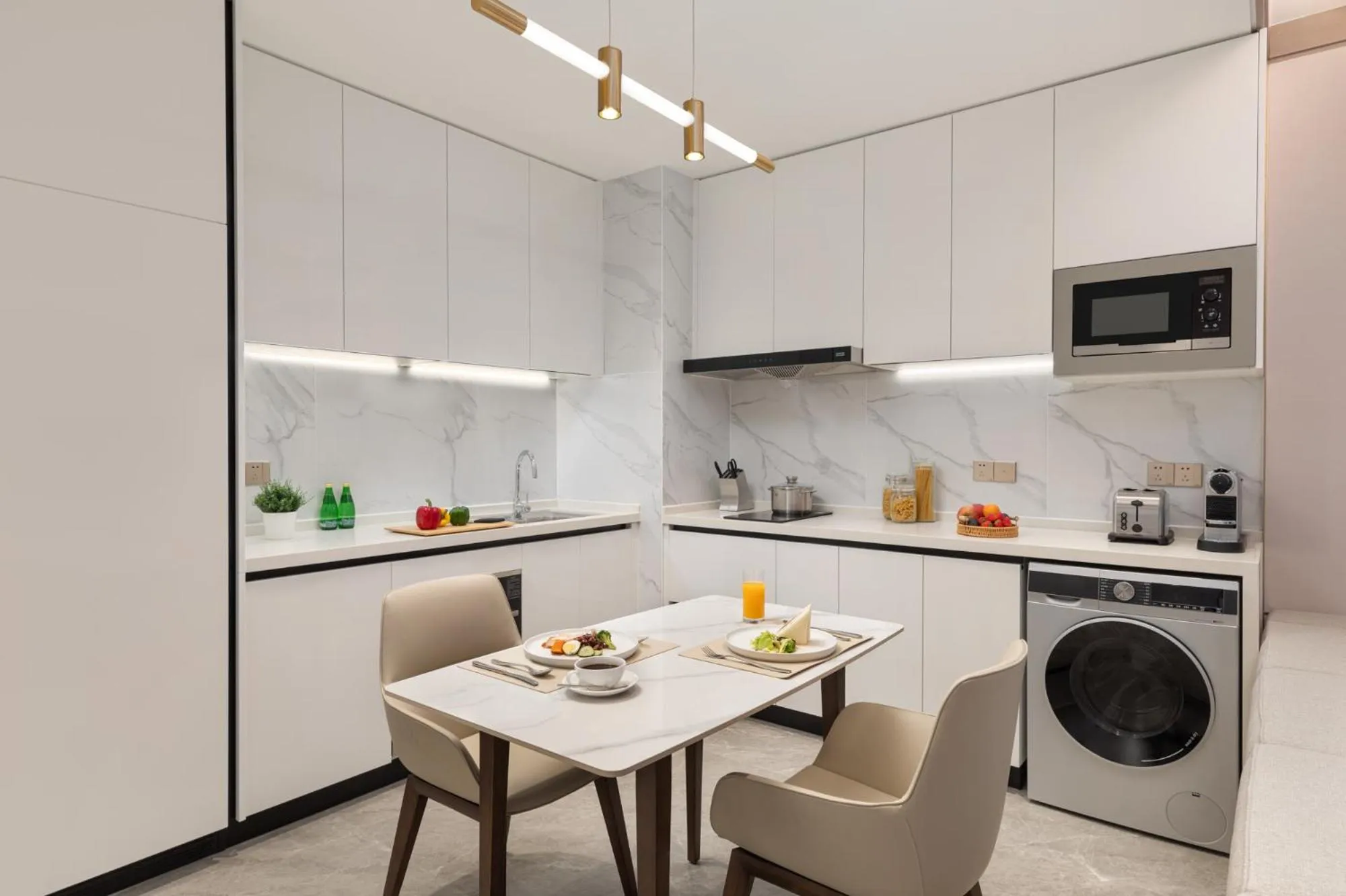 Kitchen or kitchenette in Ascott Pazhou Guangzhou
