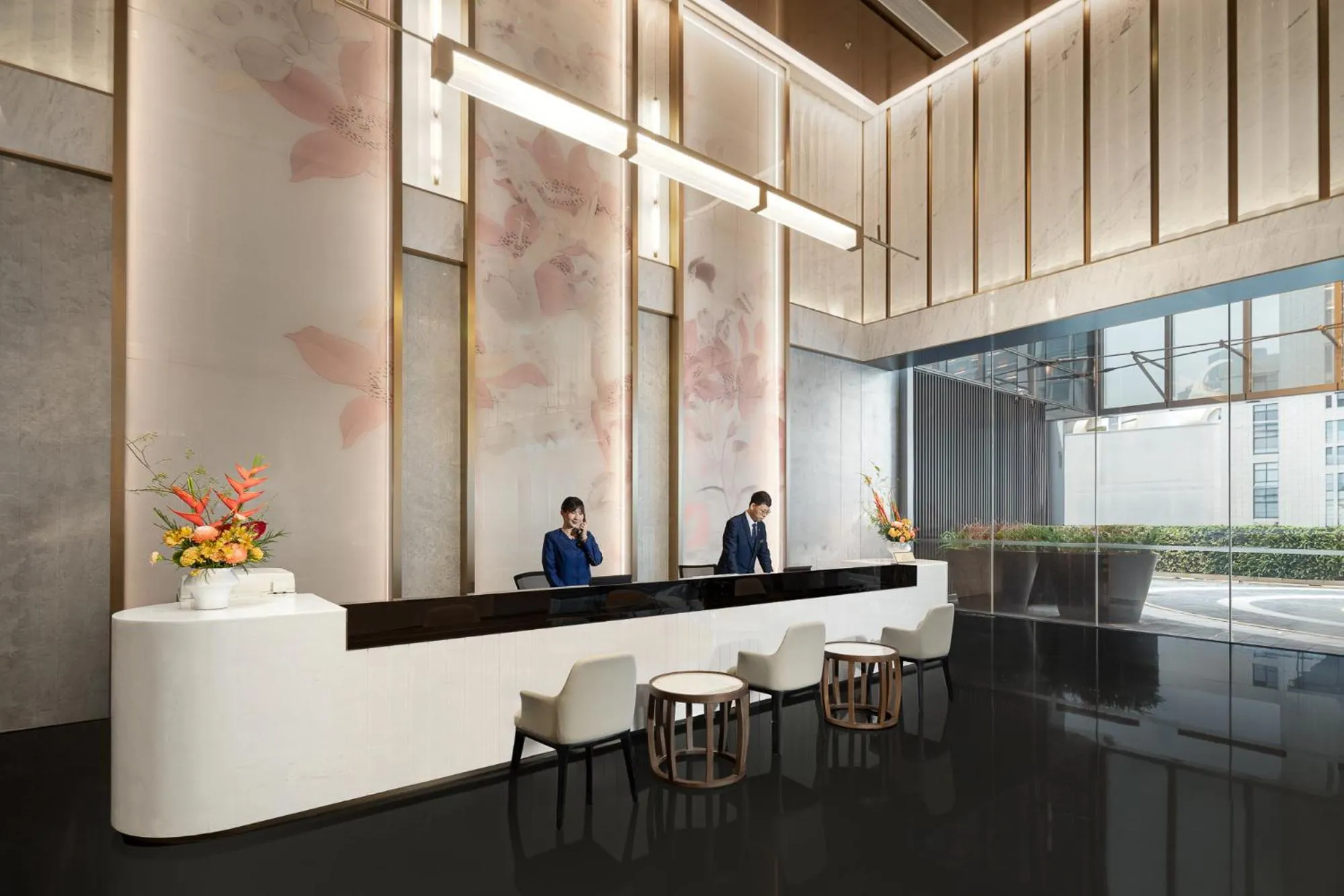Lobby or reception in Ascott Pazhou Guangzhou