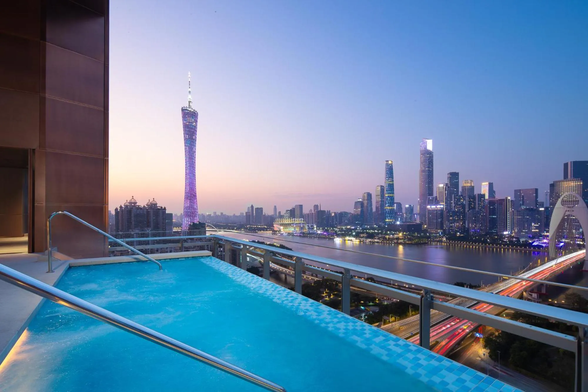 Swimming pool in Ascott Pazhou Guangzhou