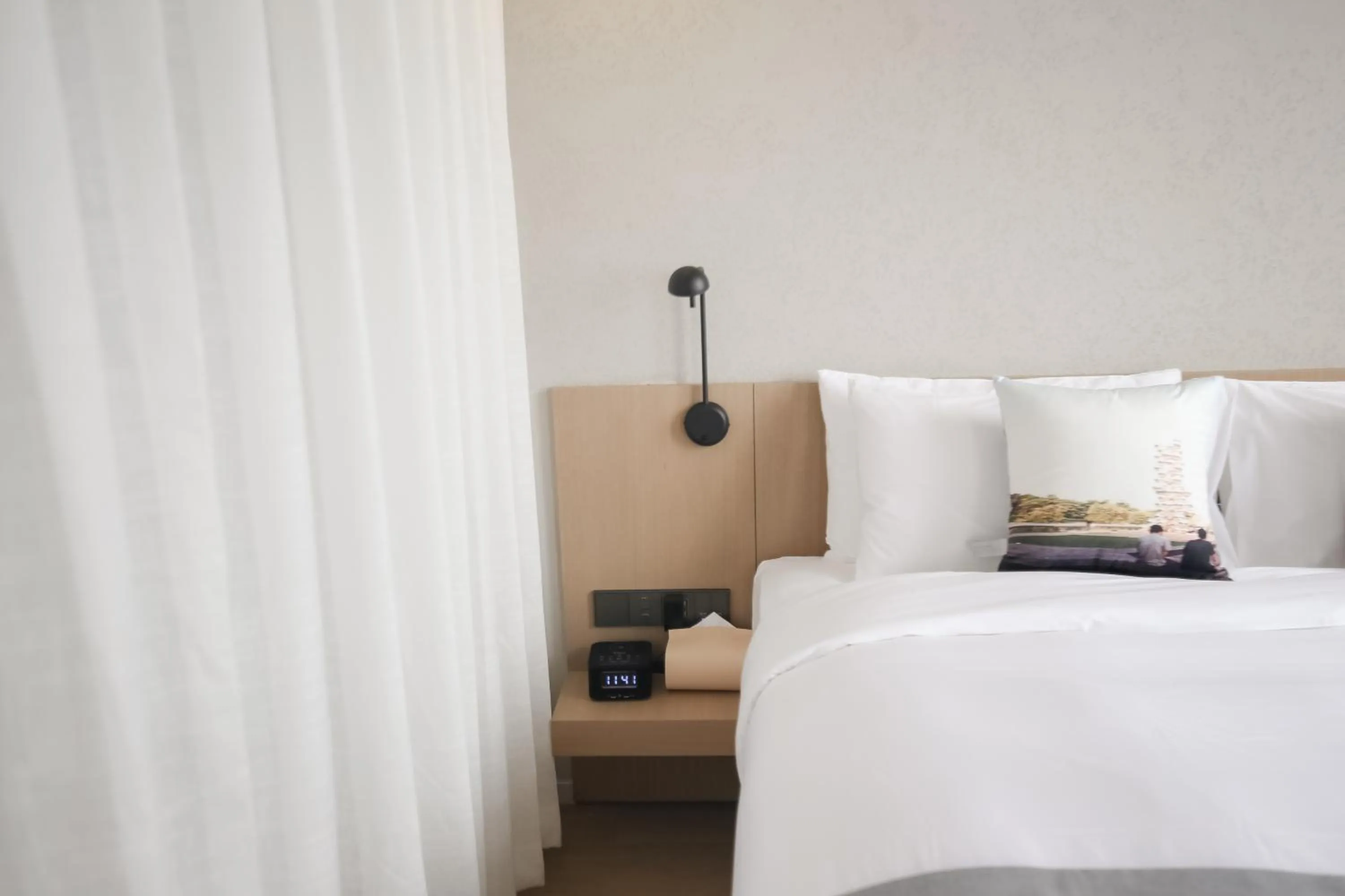 Bed in Read and Rest Hotel