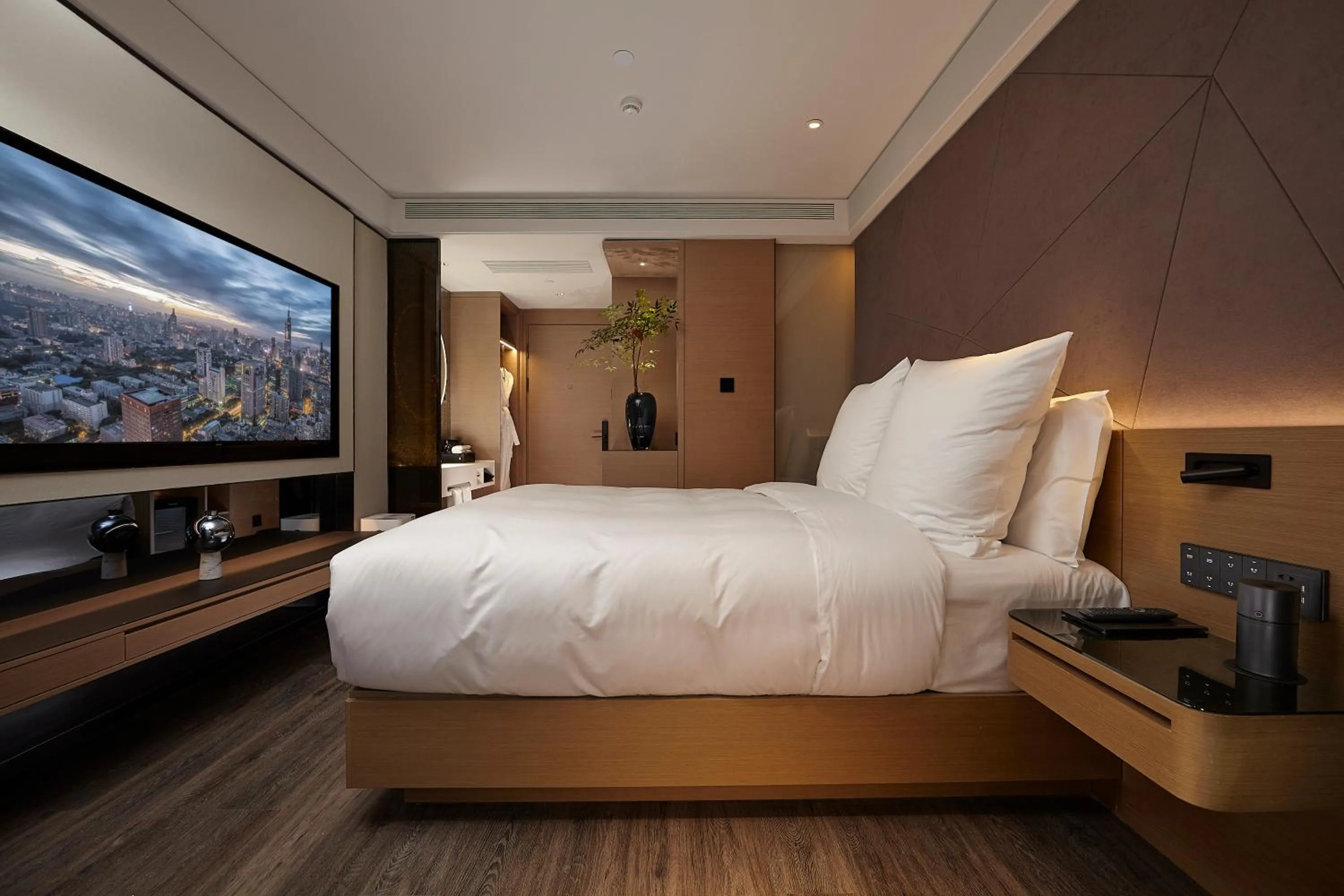 Photo of the whole room in Intercity Yangzhou Slender West Lake