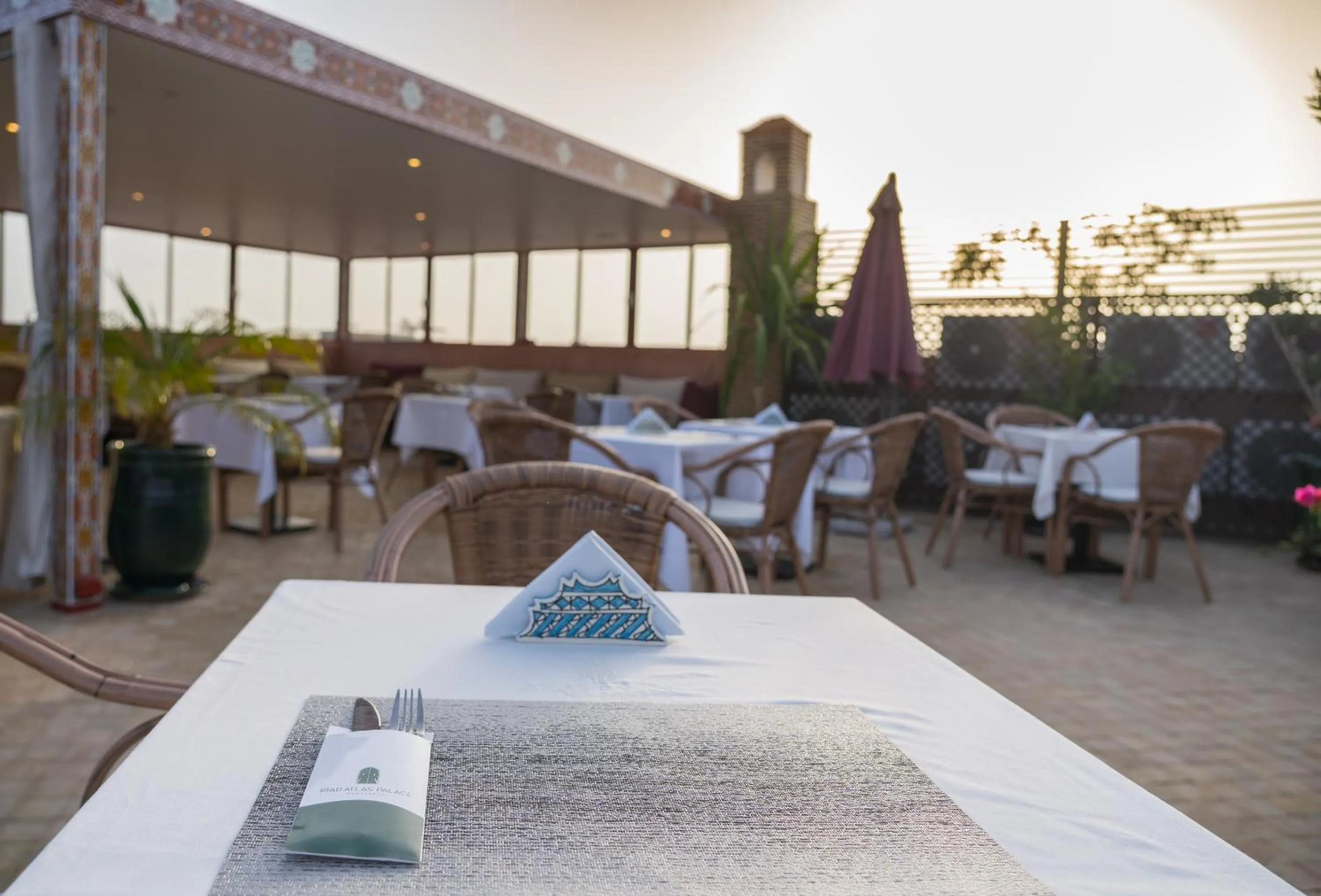 Balcony/Terrace in Riad Atlas Palace & SPA