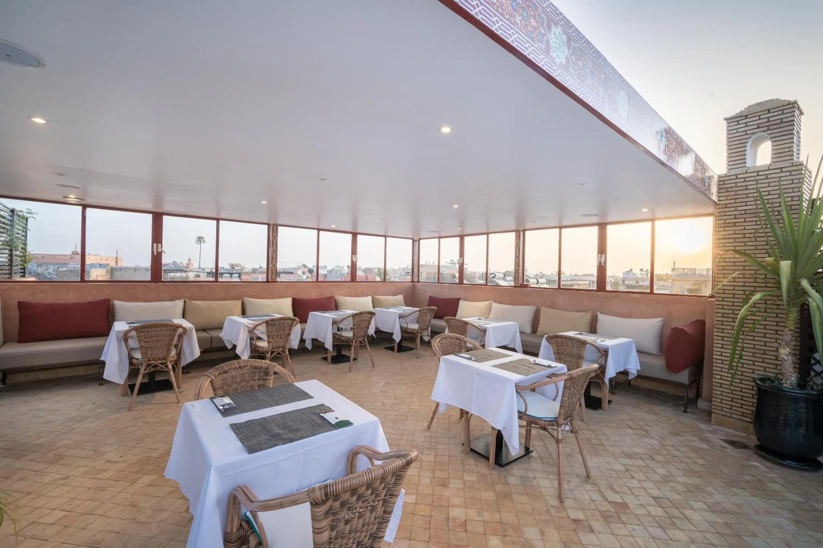 Balcony/Terrace in Riad Atlas Palace & SPA