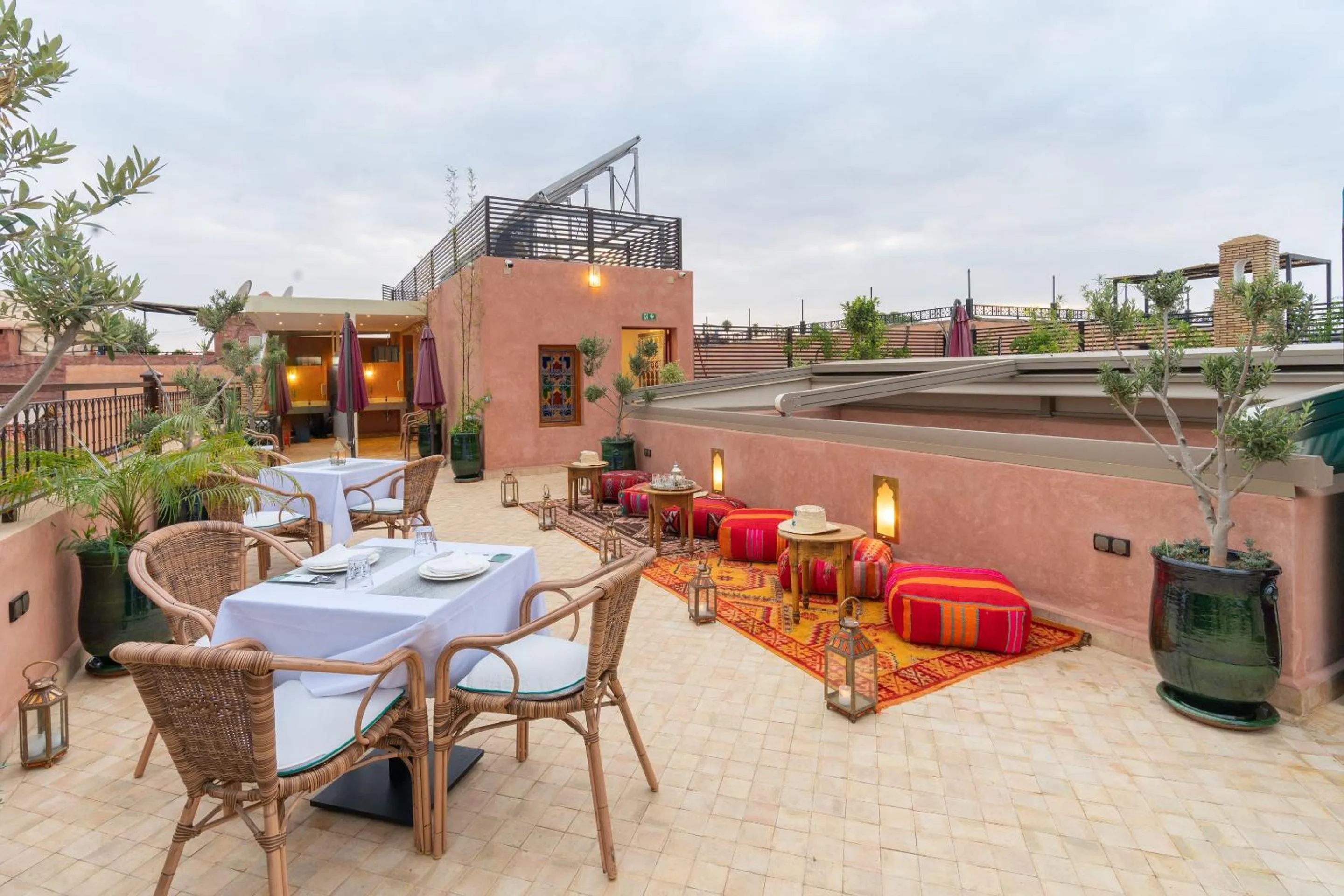 Balcony/Terrace in Riad Atlas Palace & SPA