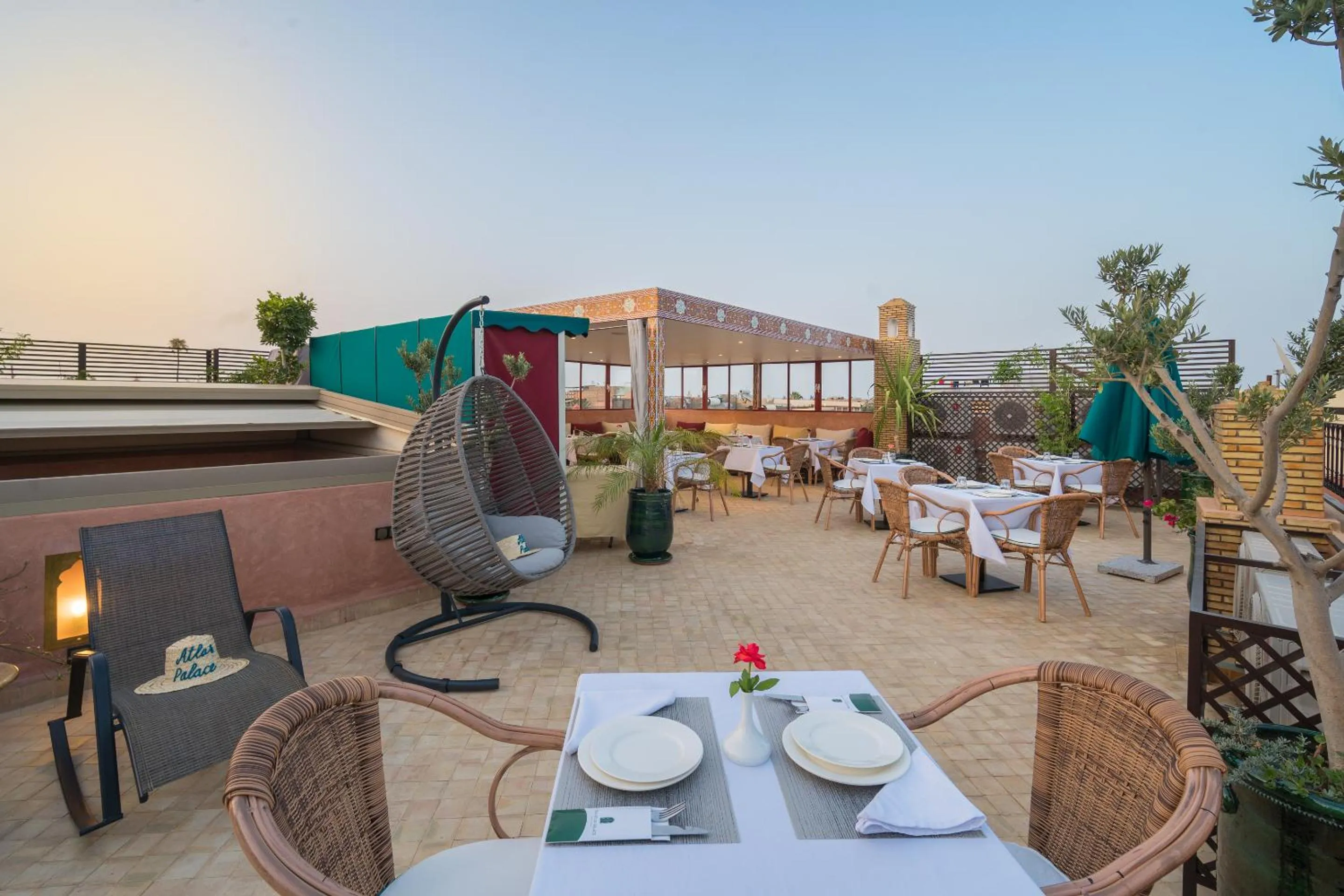 Restaurant/places to eat in Riad Atlas Palace & SPA