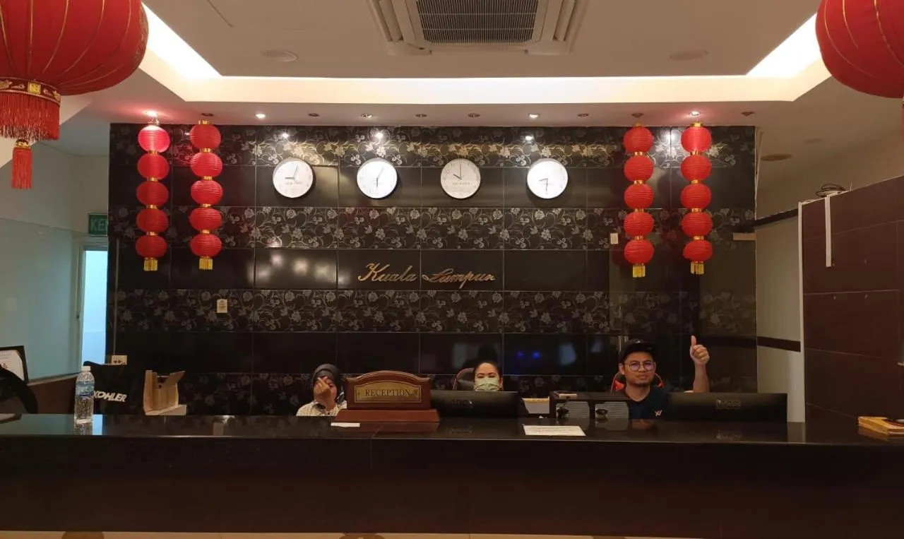 Lobby or reception in bintang hotel